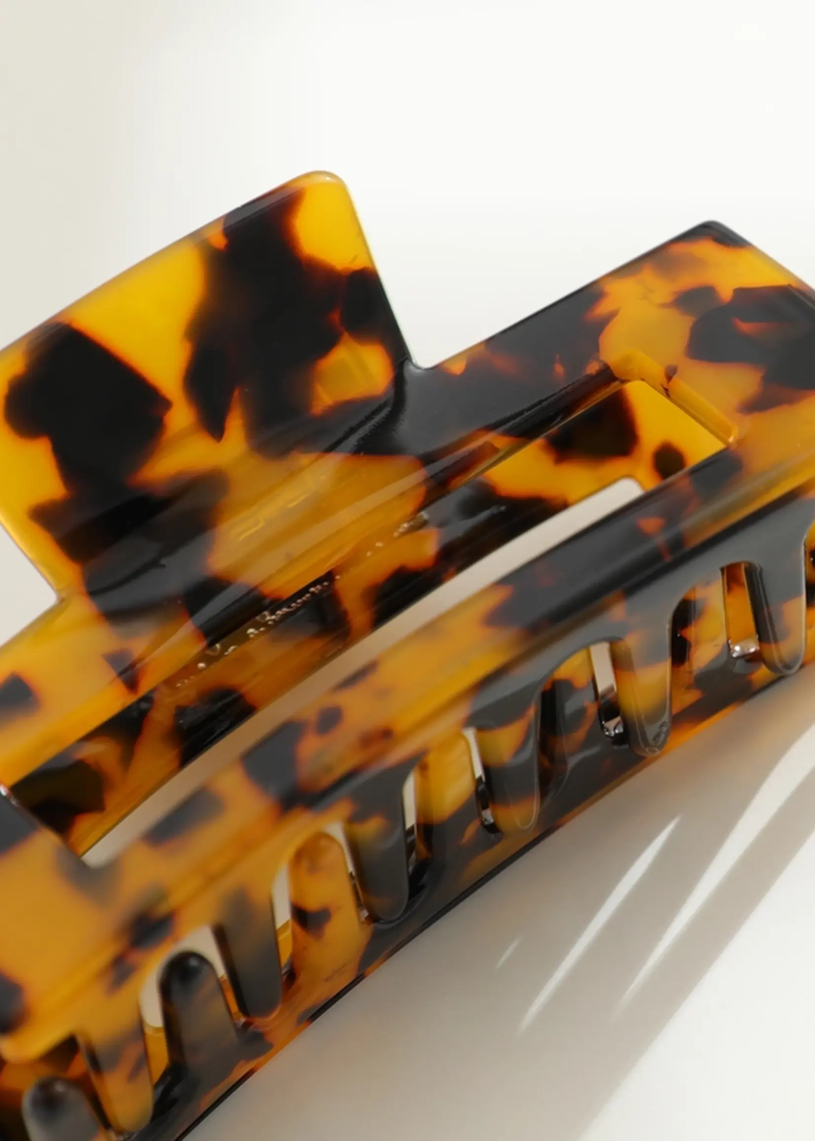 Luna Medium | Printed Rectangle Claw Clip