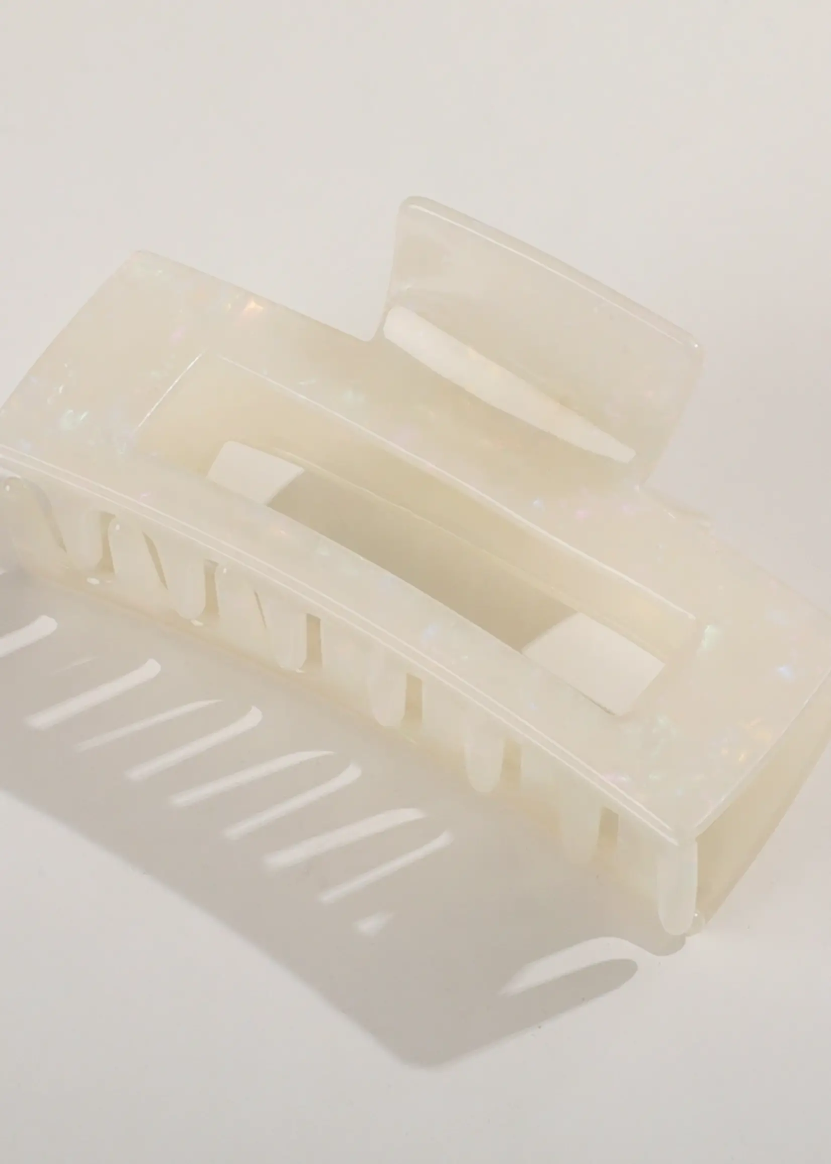 Luna Large | Printed Rectangle Claw Clip