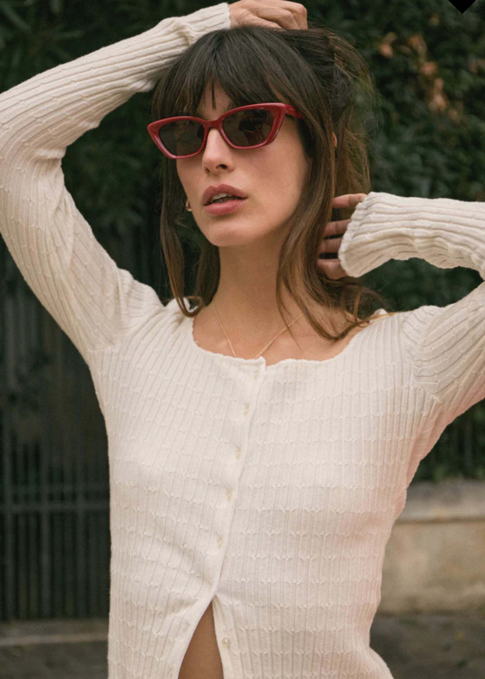 Z Supply Emilie Button Up Sweater