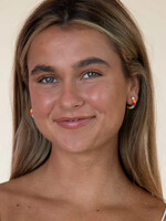 Salty Cali Rainbow Mini Hoops - Salty Pendants