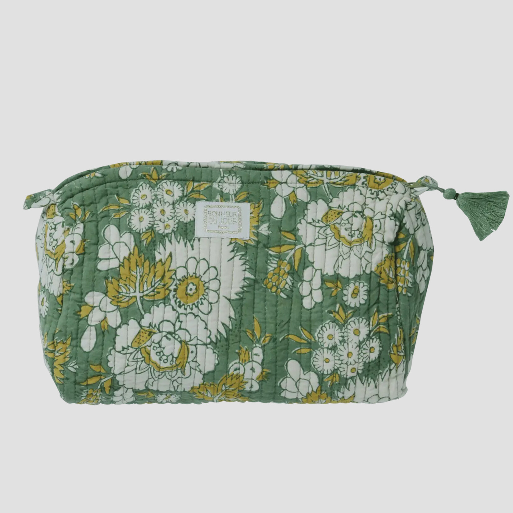 Bonheur du Jour Pouch with Indian Flowers 23x10cm