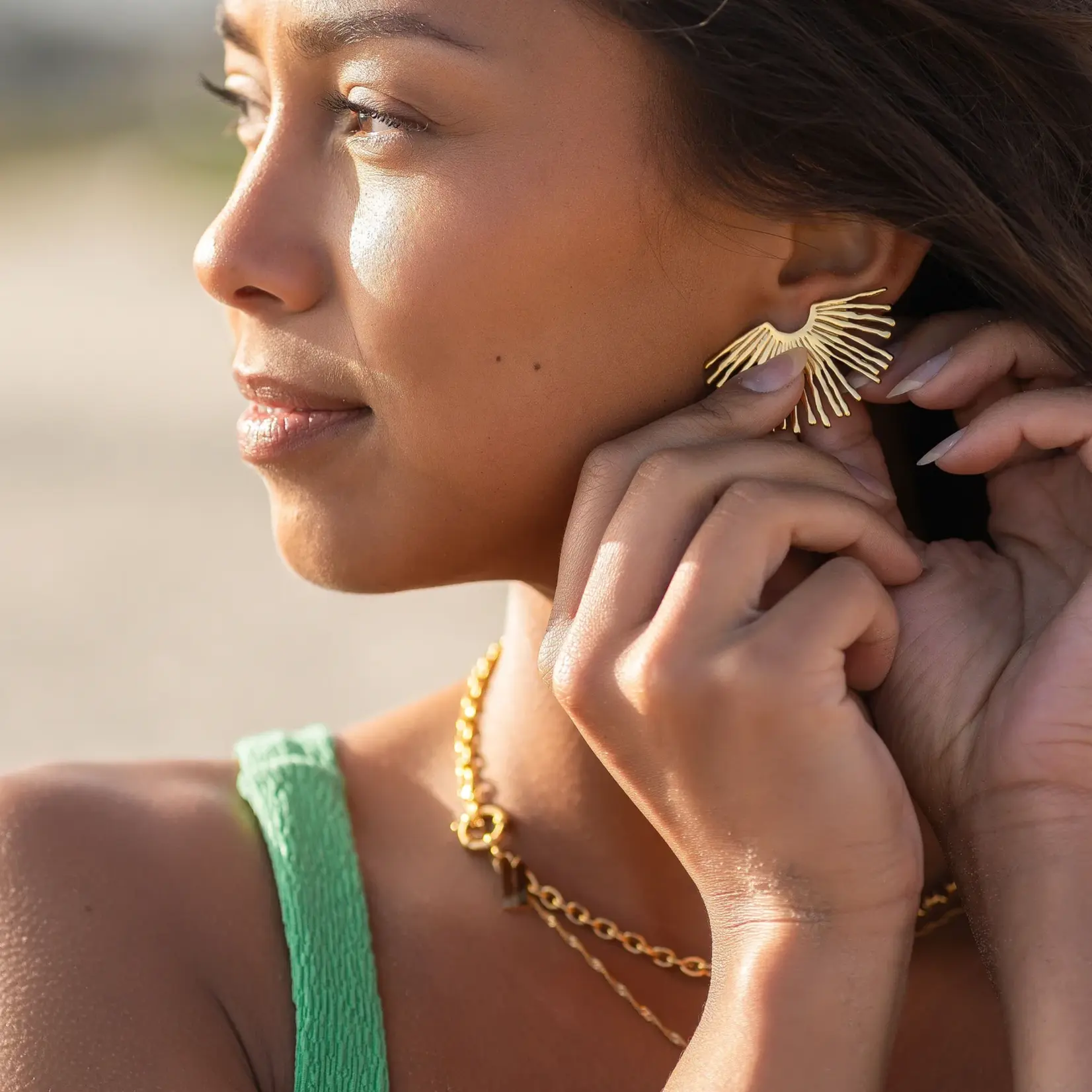 Salty Cali Sunrise Earrings