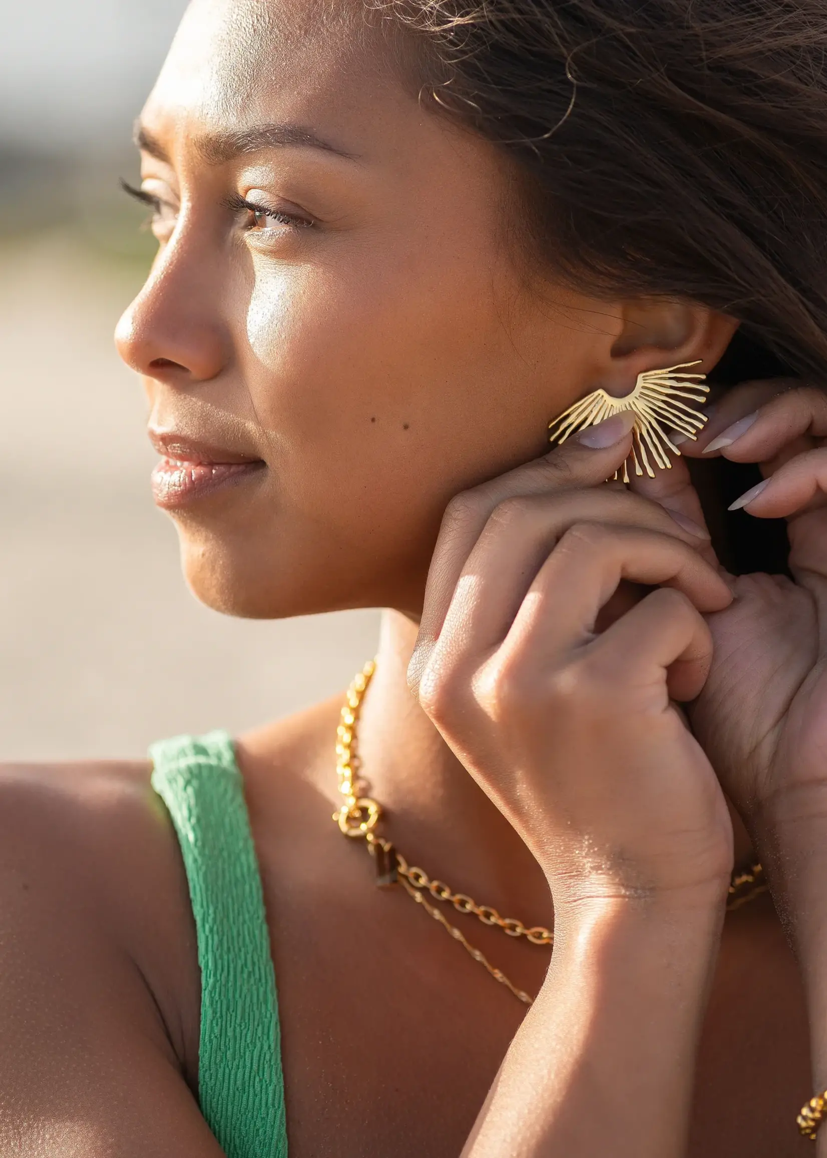 Salty Cali Sunrise Earrings