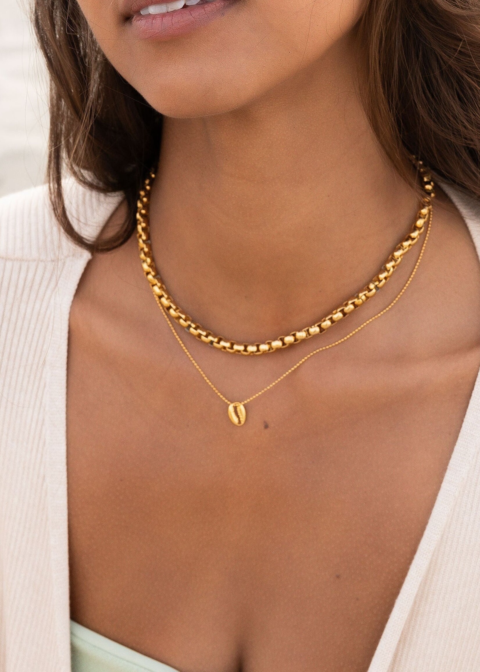 Salty Cali Little Puka Necklace