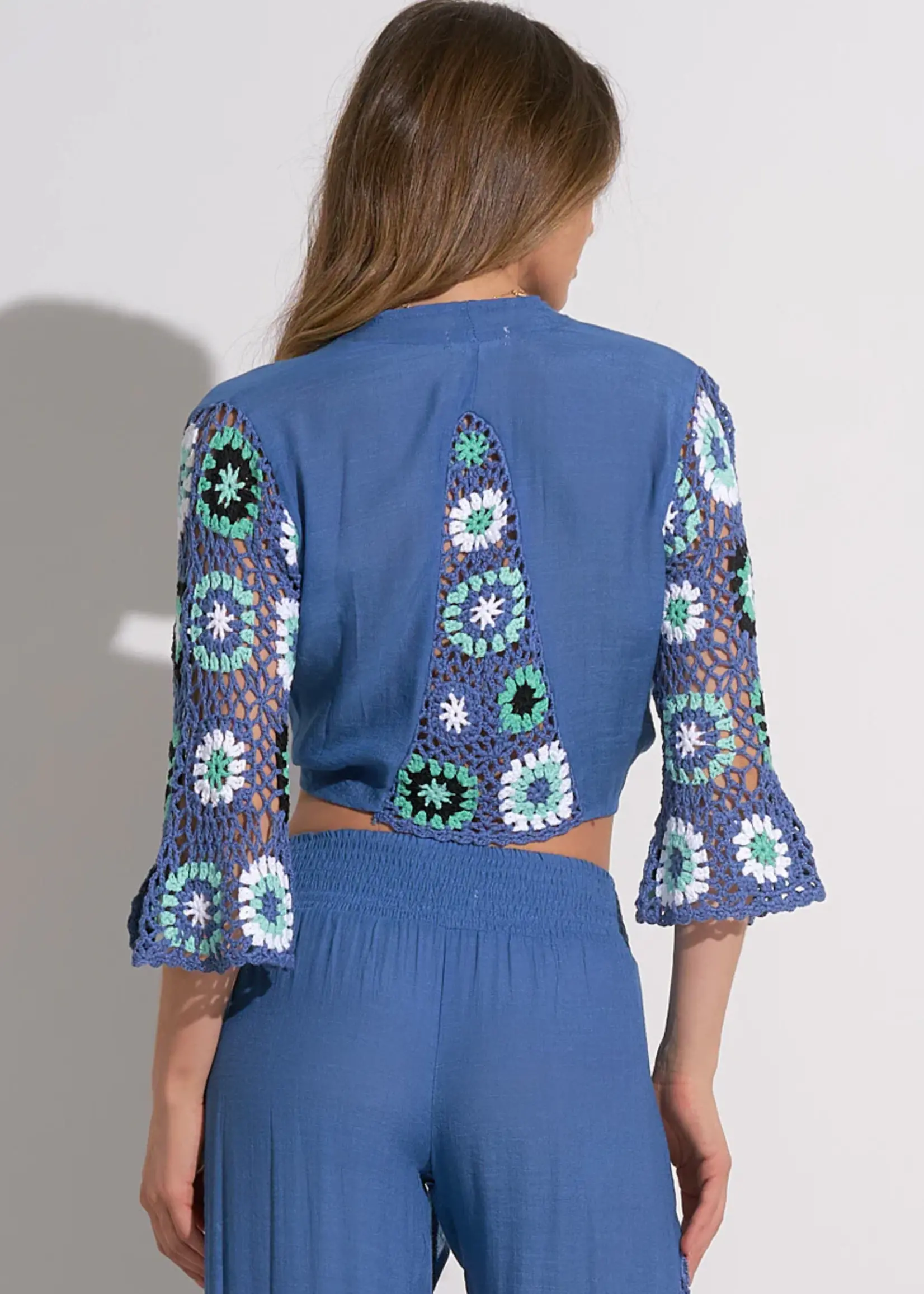 Elan L/S Tie Top