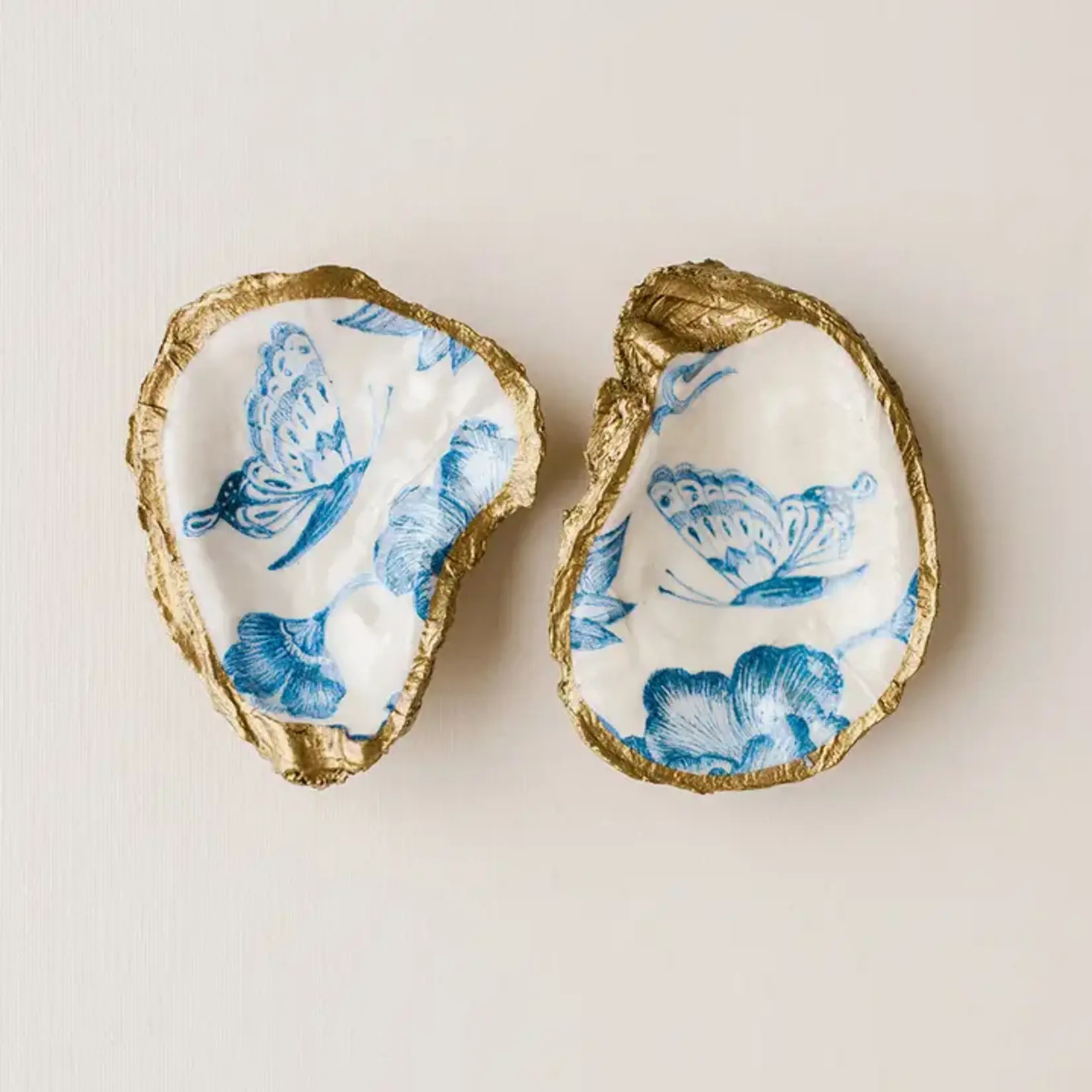 Grit & Grace Decoupage Oyster Jewelry Dish