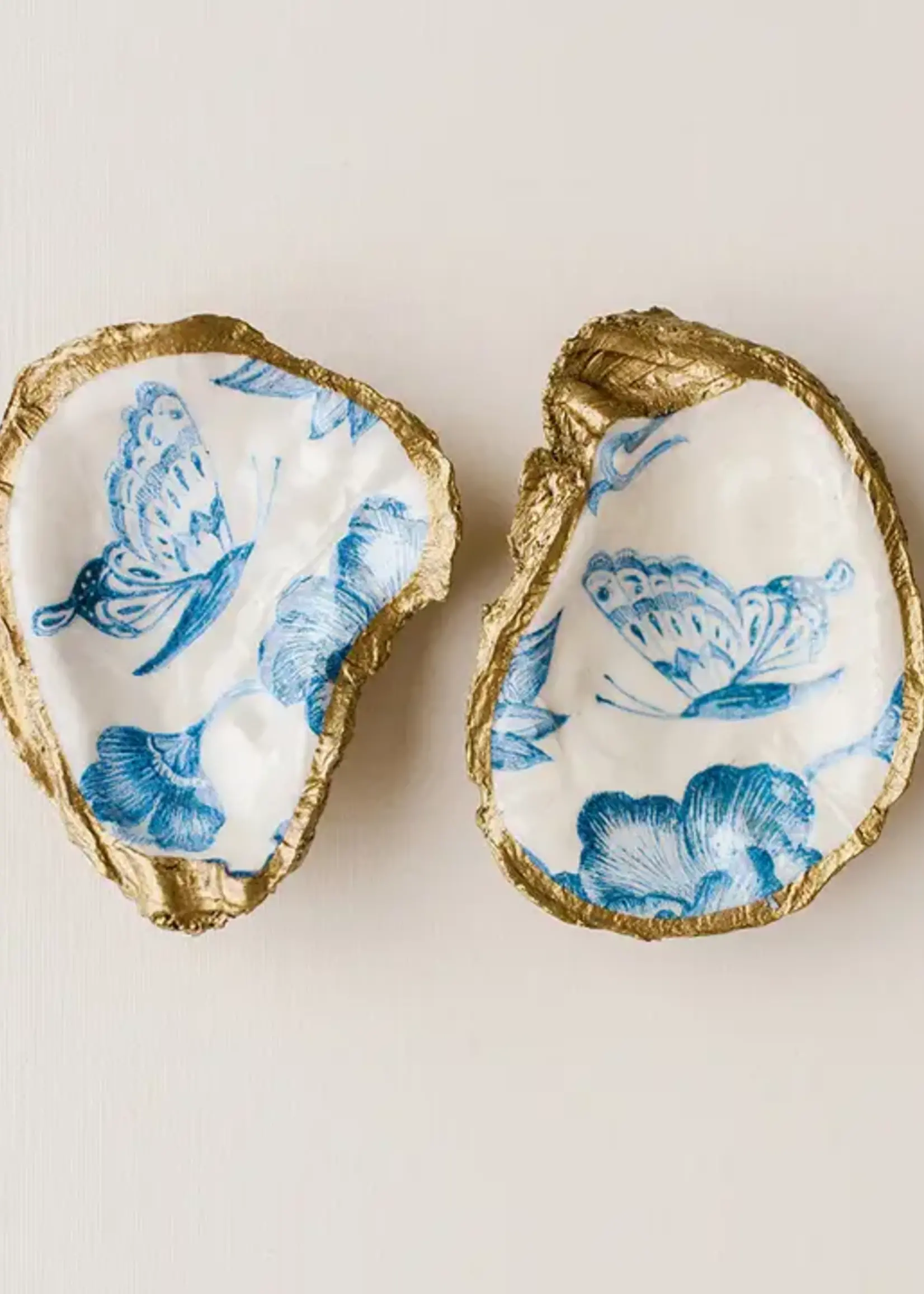 Grit & Grace Decoupage Oyster Jewelry Dish