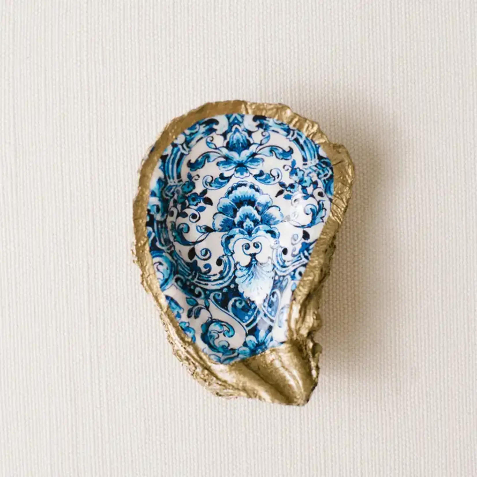 Grit & Grace Decoupage Oyster Jewelry Dish
