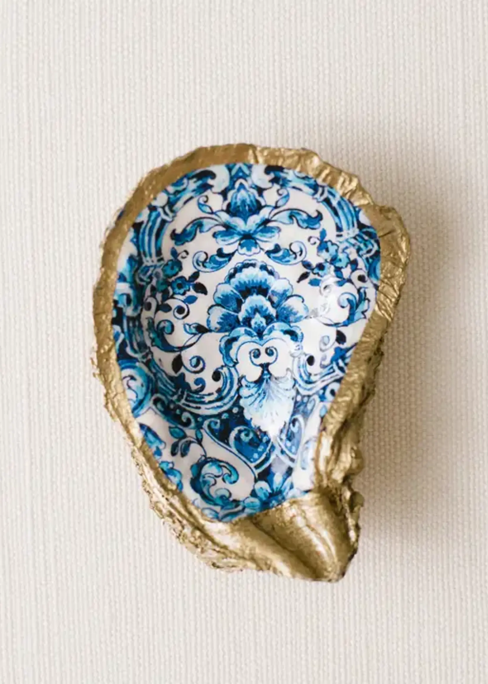 Grit & Grace Decoupage Oyster Jewelry Dish