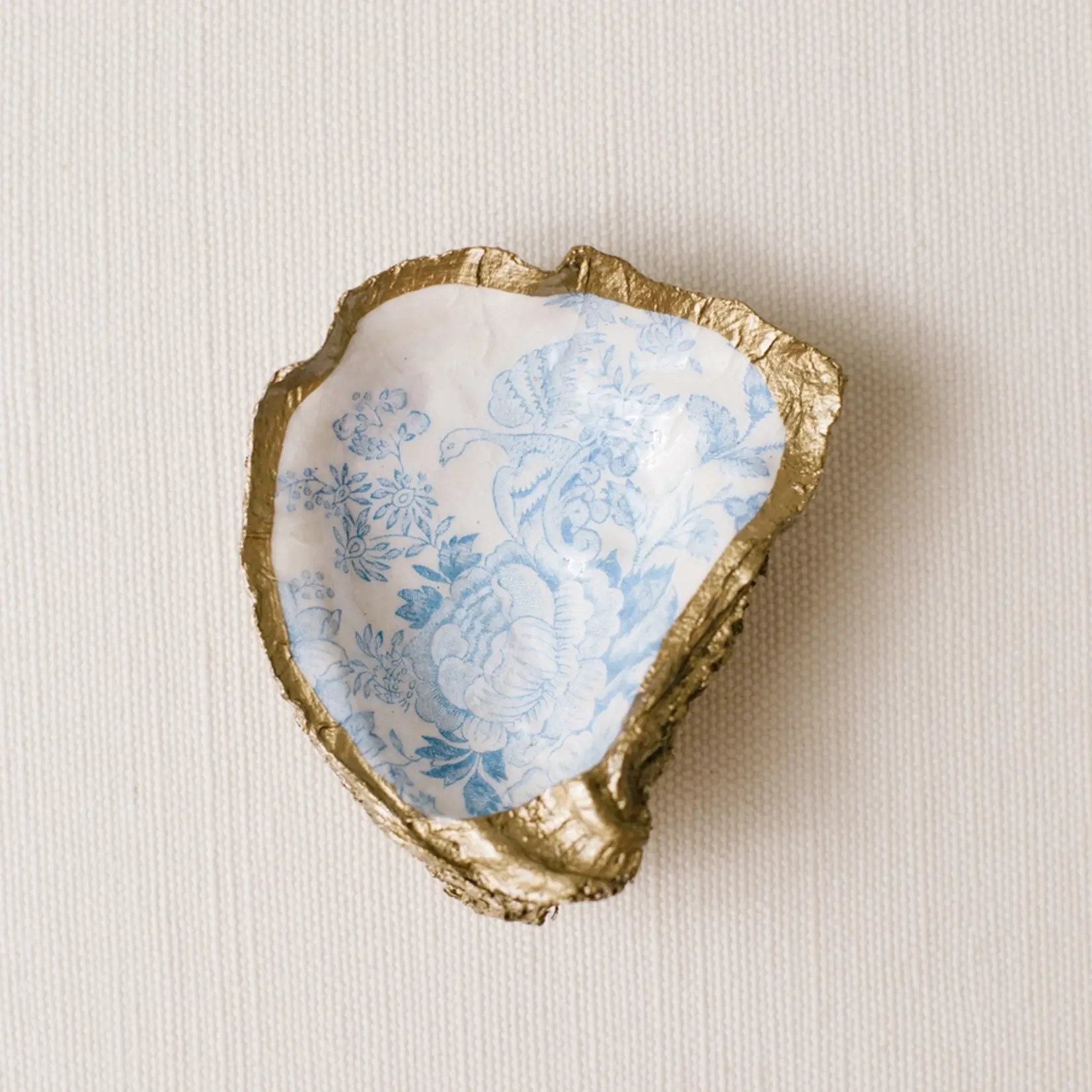 Grit & Grace Decoupage Oyster Jewelry Dish