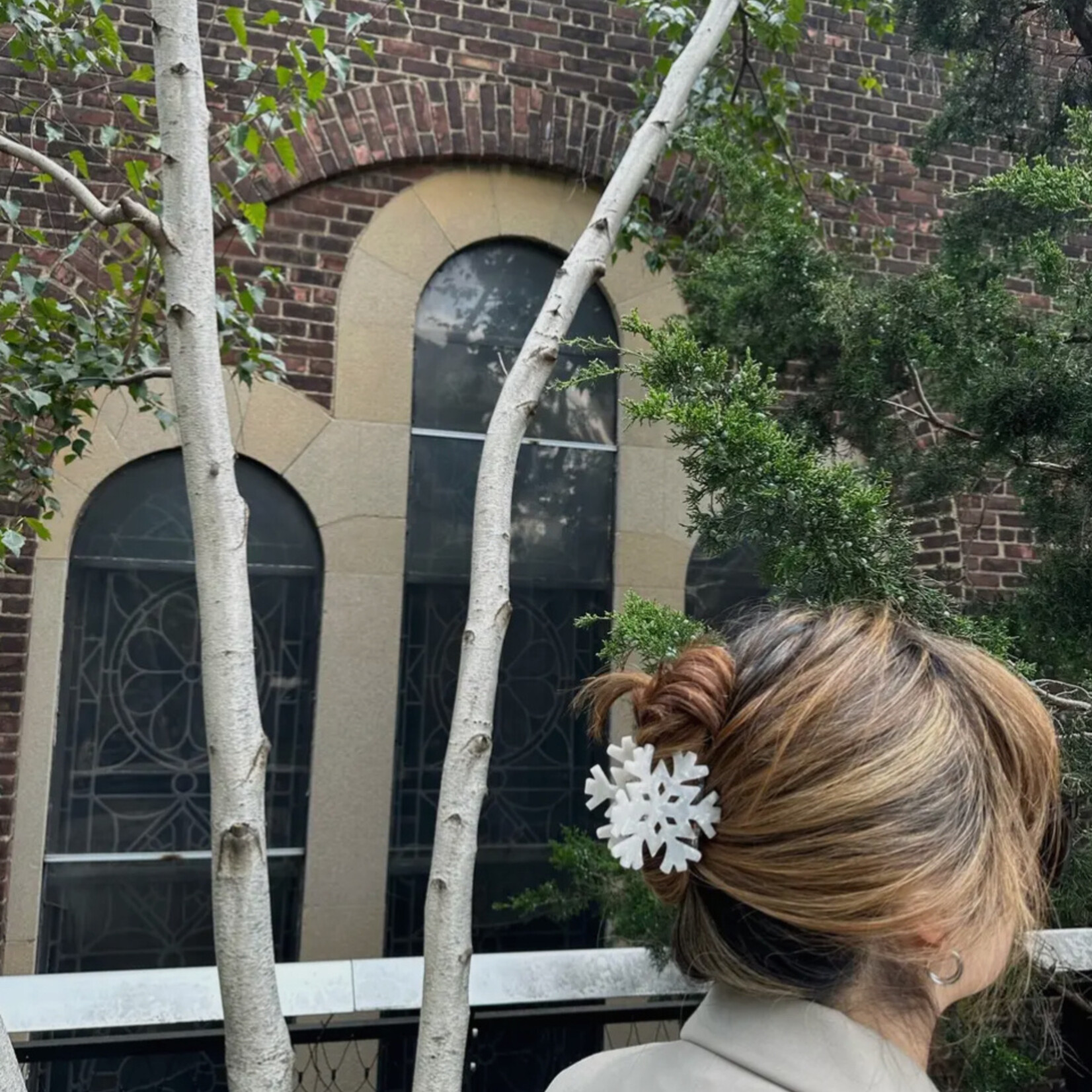 Solar Eclipse Handmade Holiday Claw Clip