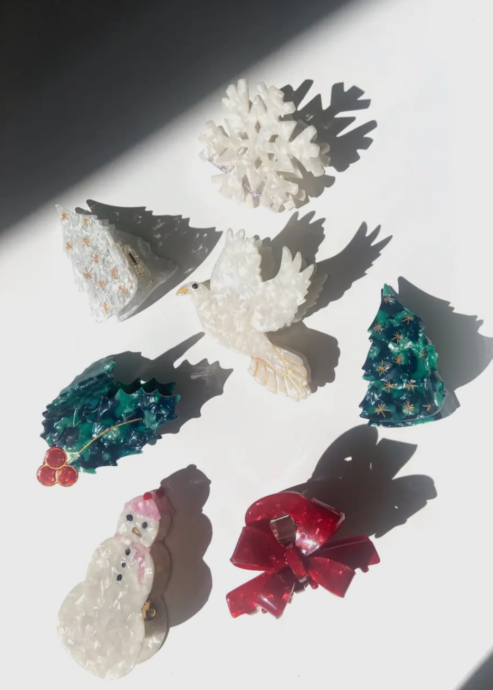 Solar Eclipse Handmade Holiday Claw Clip