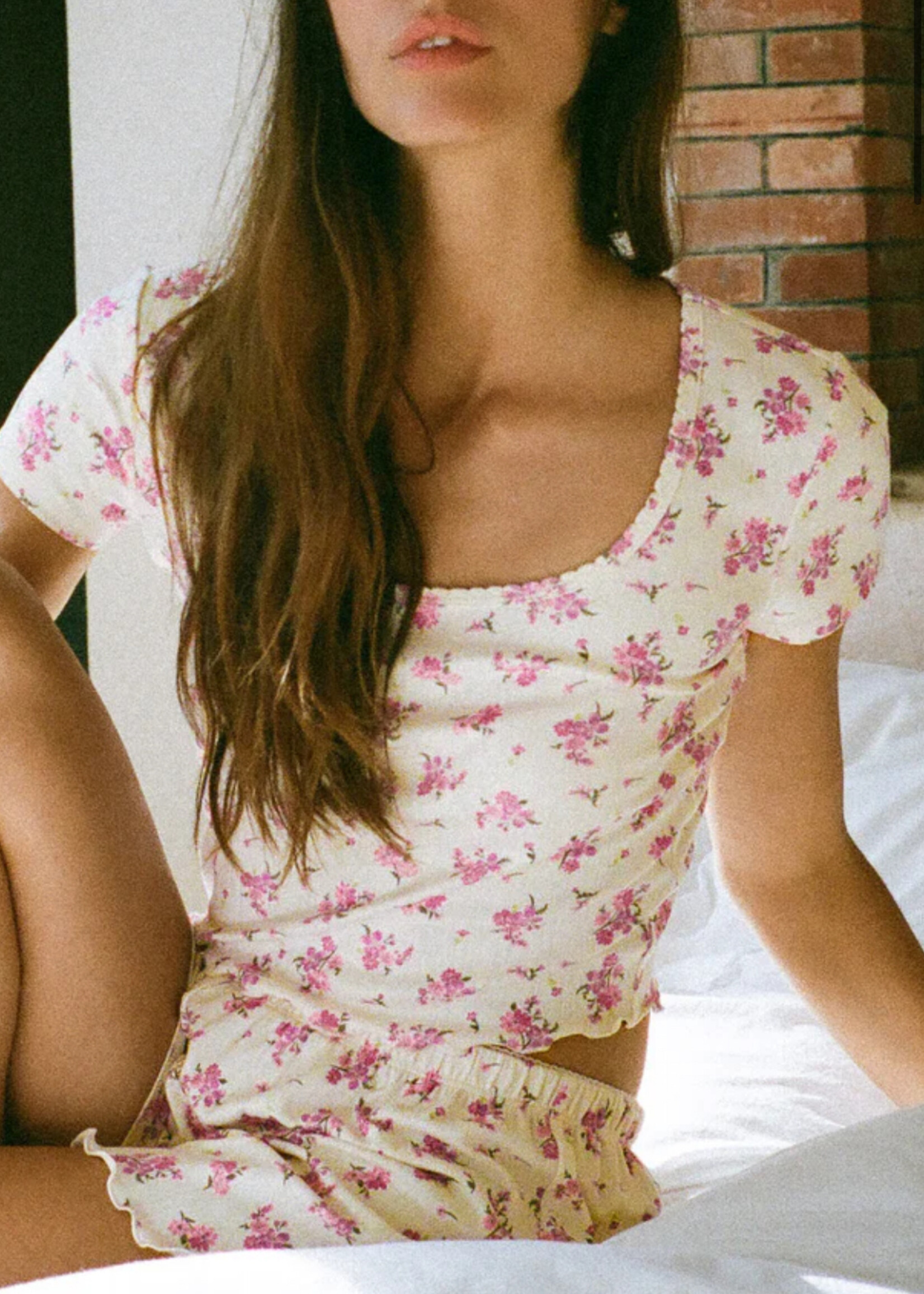 Z Supply Flower Market Ditsy Tee