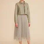 Sharlene Pleated Tulle Skirt