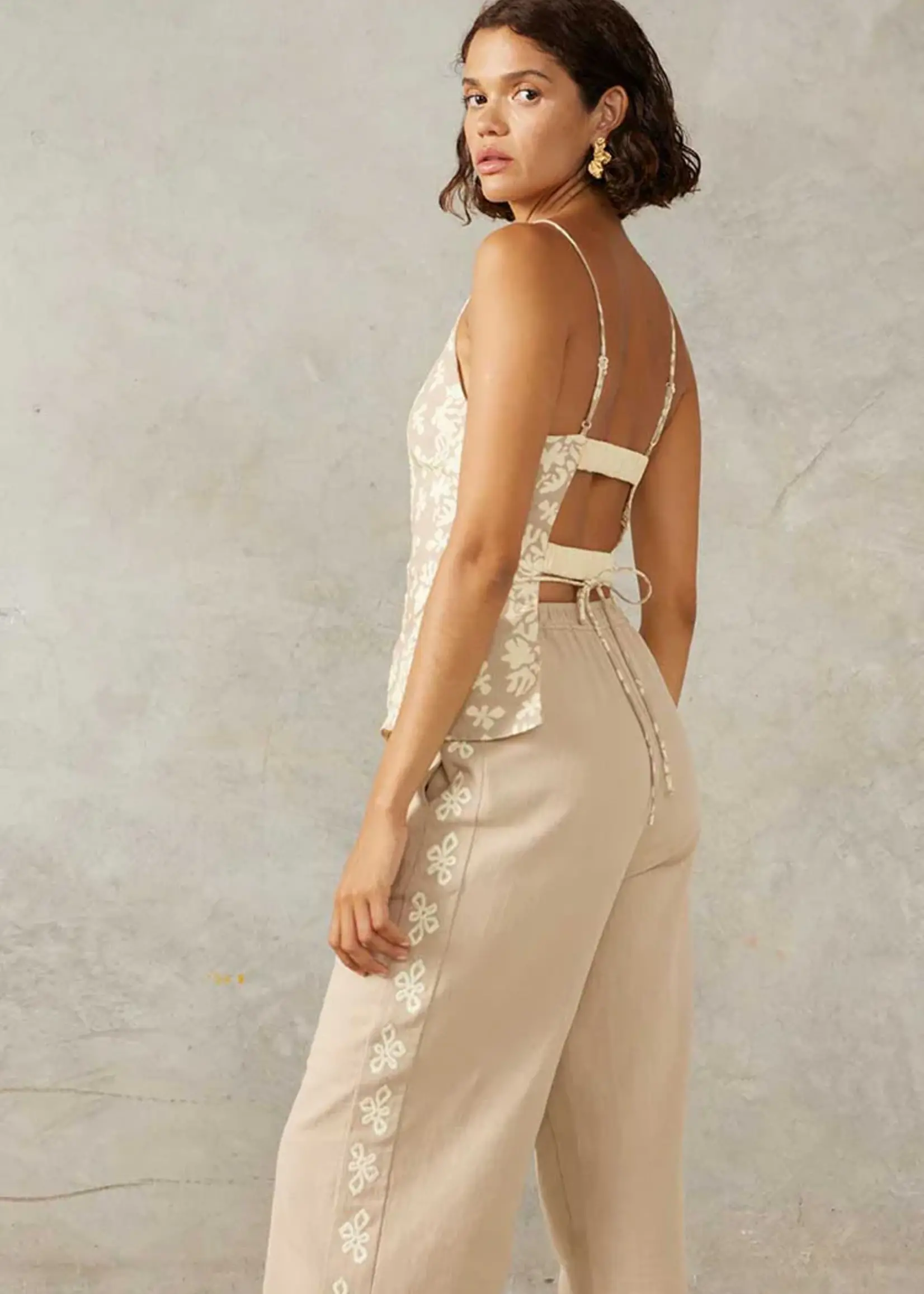 Voyage Embroidered Pant