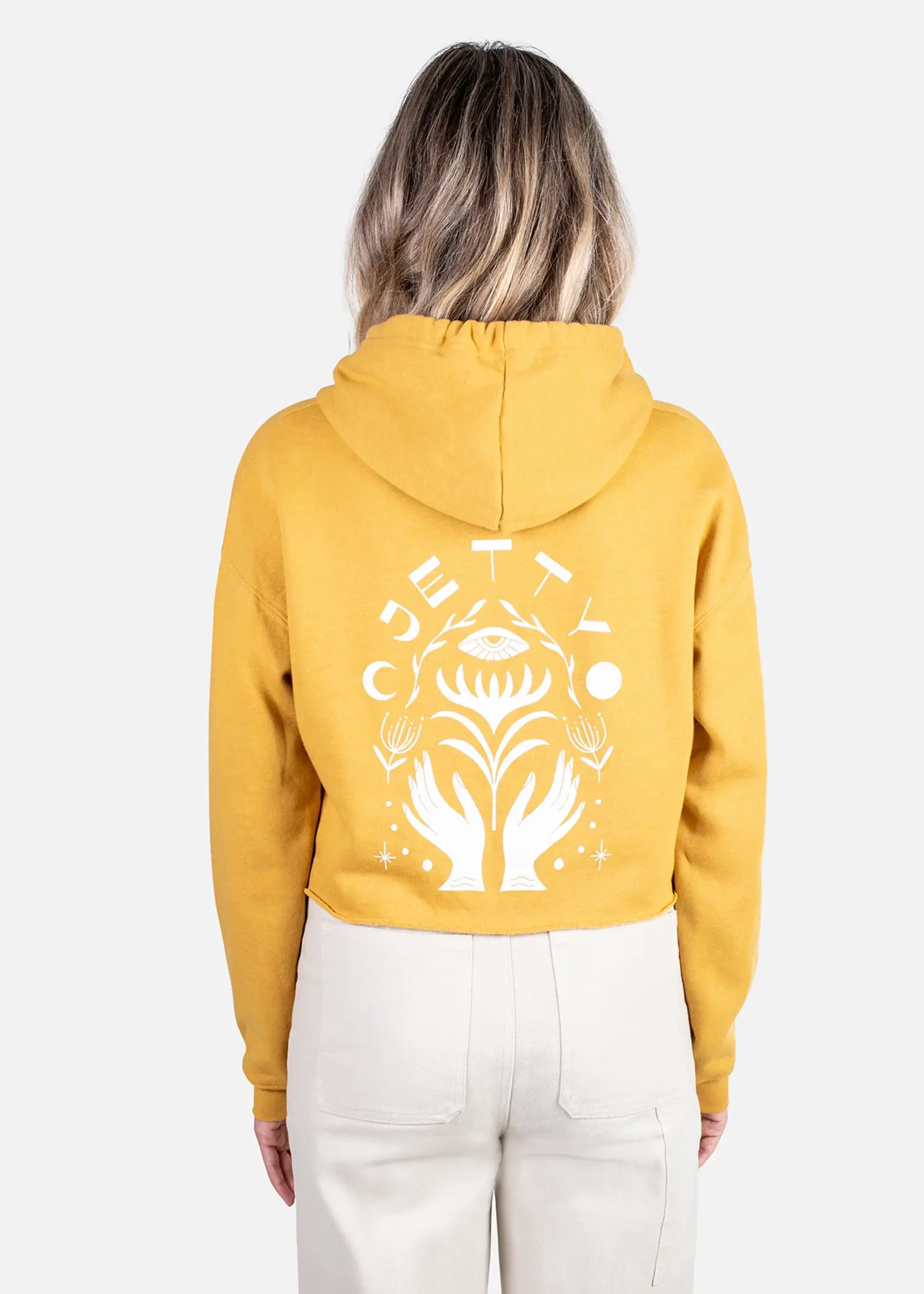 Live Slow Cropped Hoodie