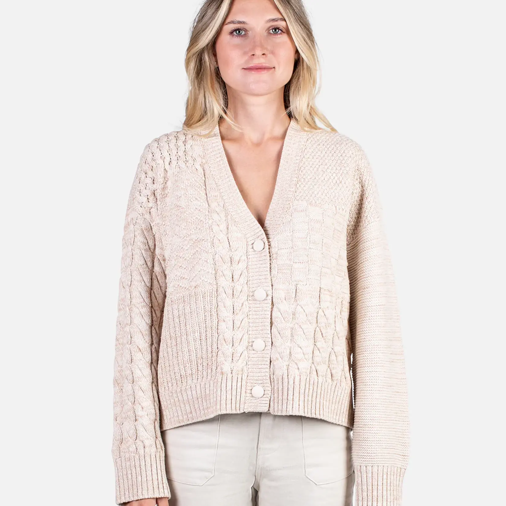 Quincy Patchwork Cardigan