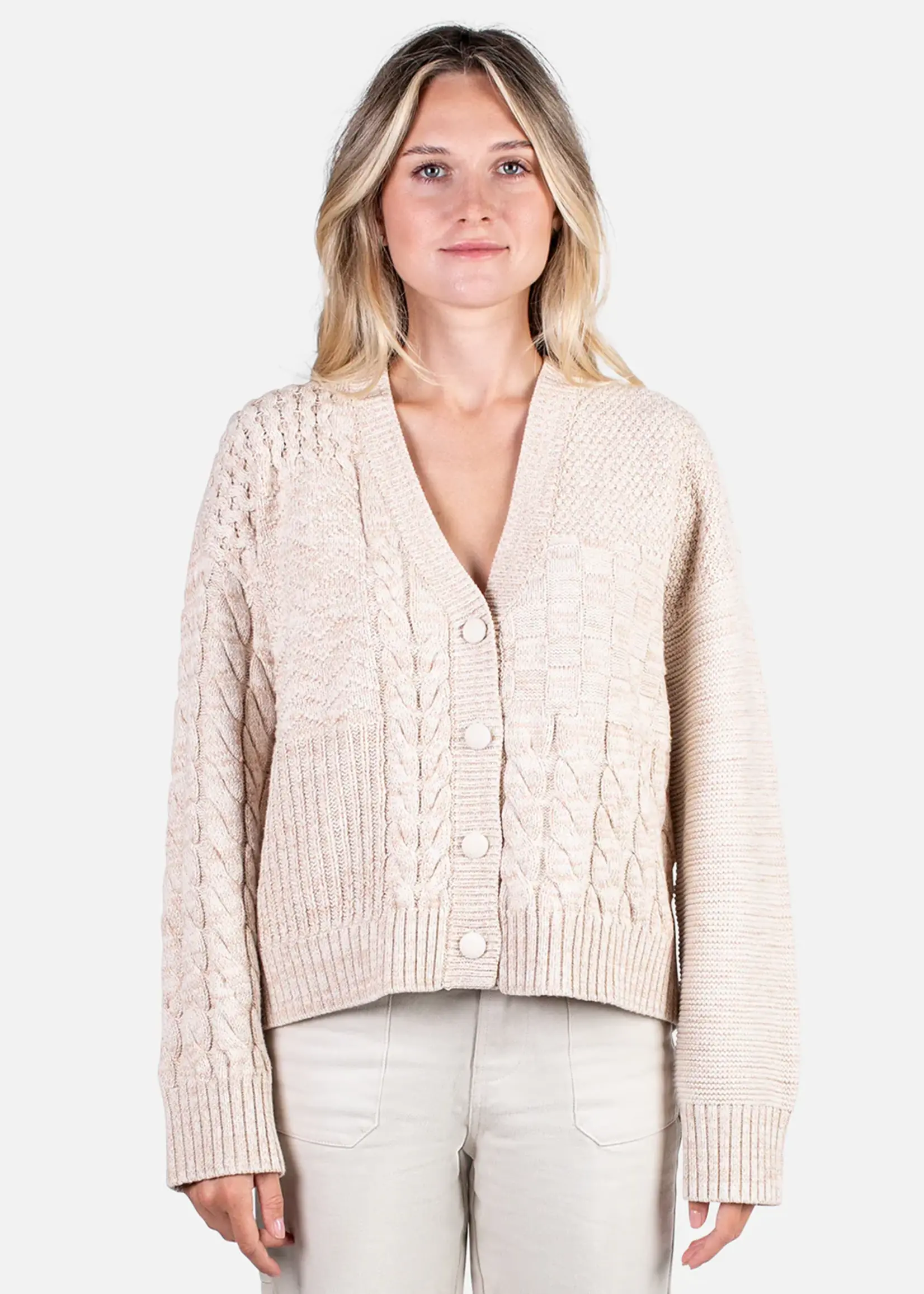 Quincy Patchwork Cardigan