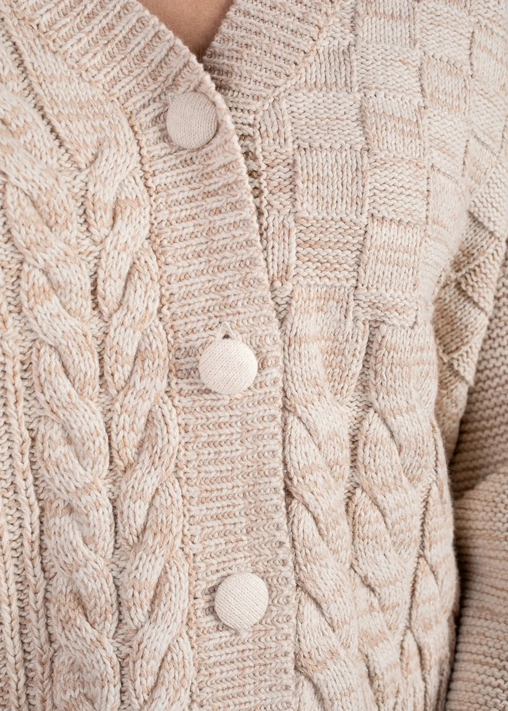 Quincy Patchwork Cardigan