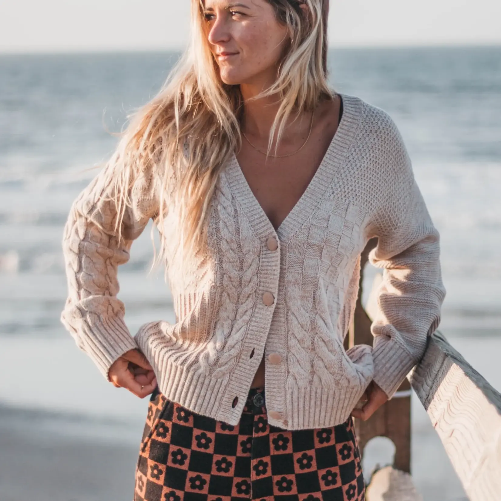 Quincy Patchwork Cardigan