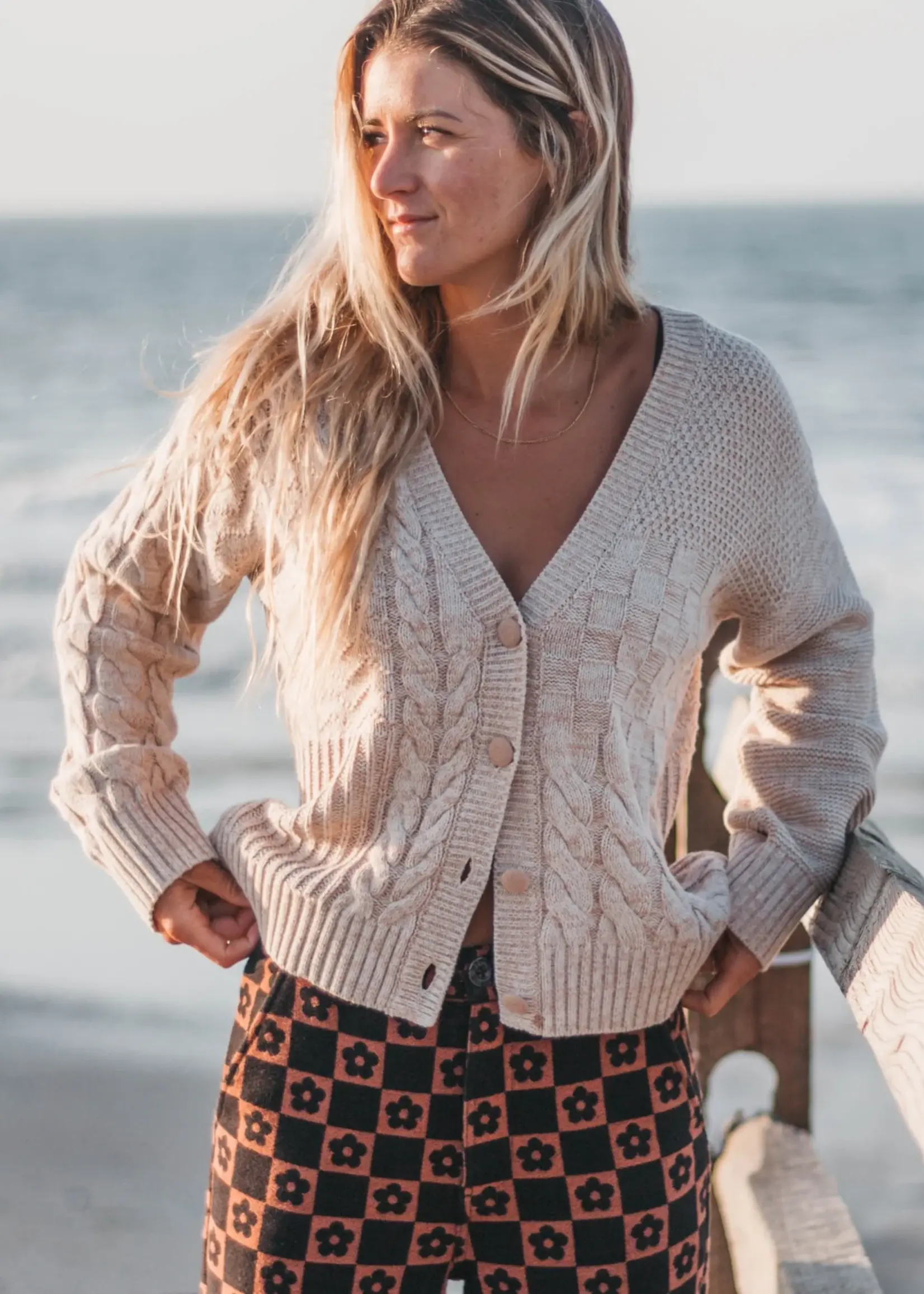 Quincy Patchwork Cardigan