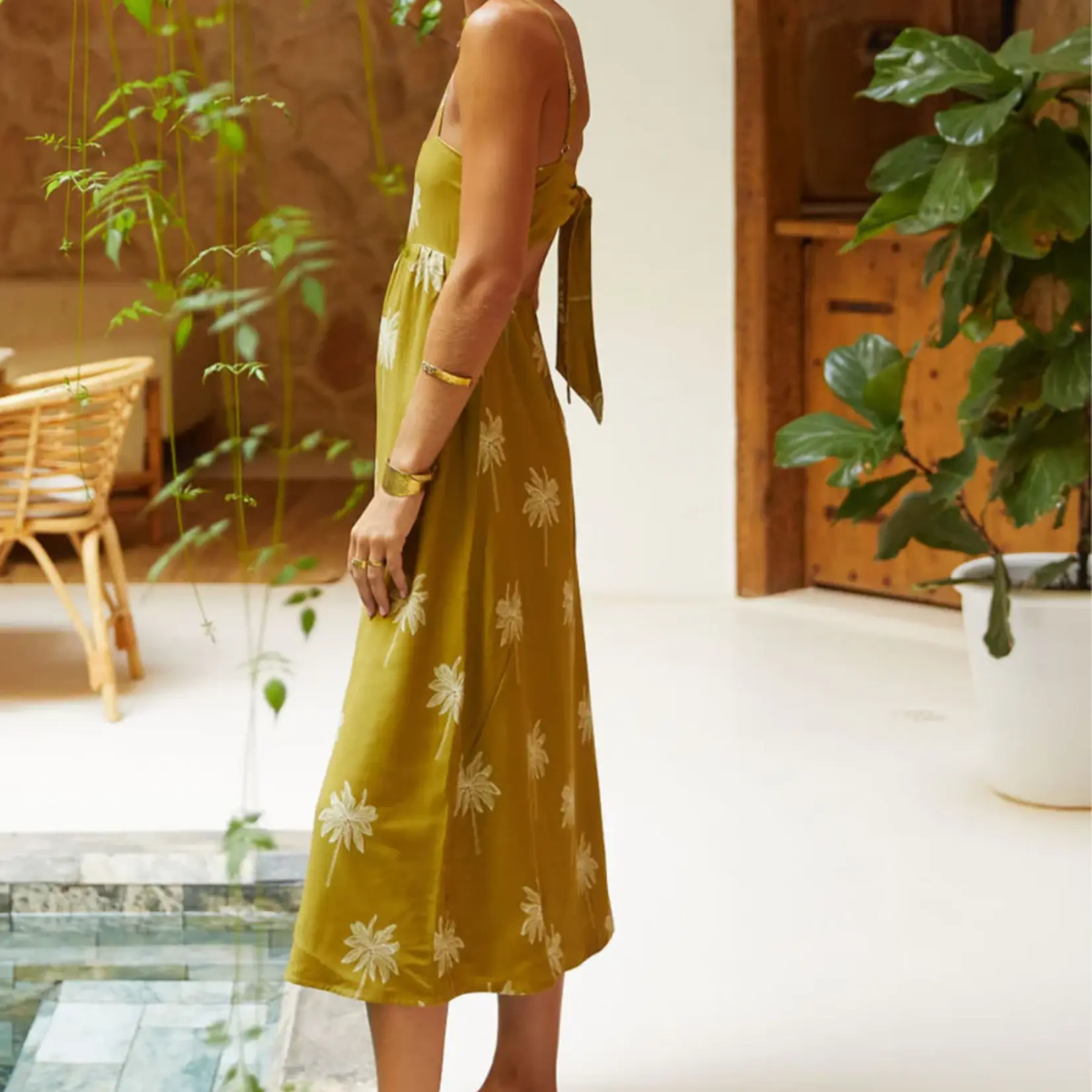 Citrine Swim Posey Dress