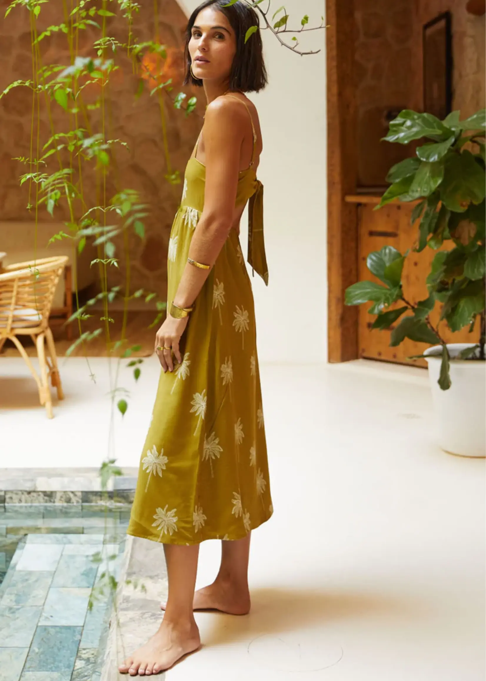 Citrine Swim Posey Dress