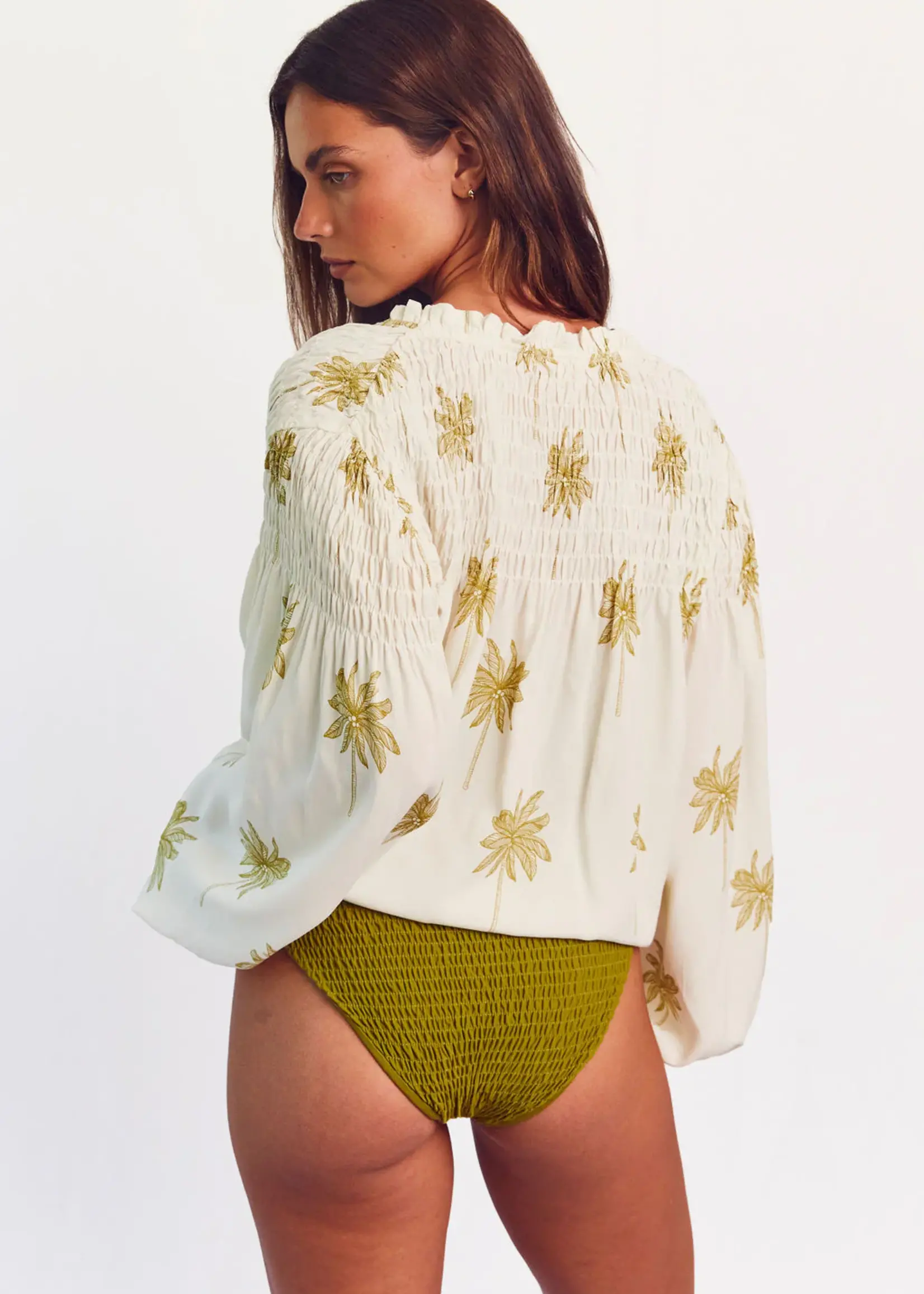 Citrine Swim Lorelei Blouse