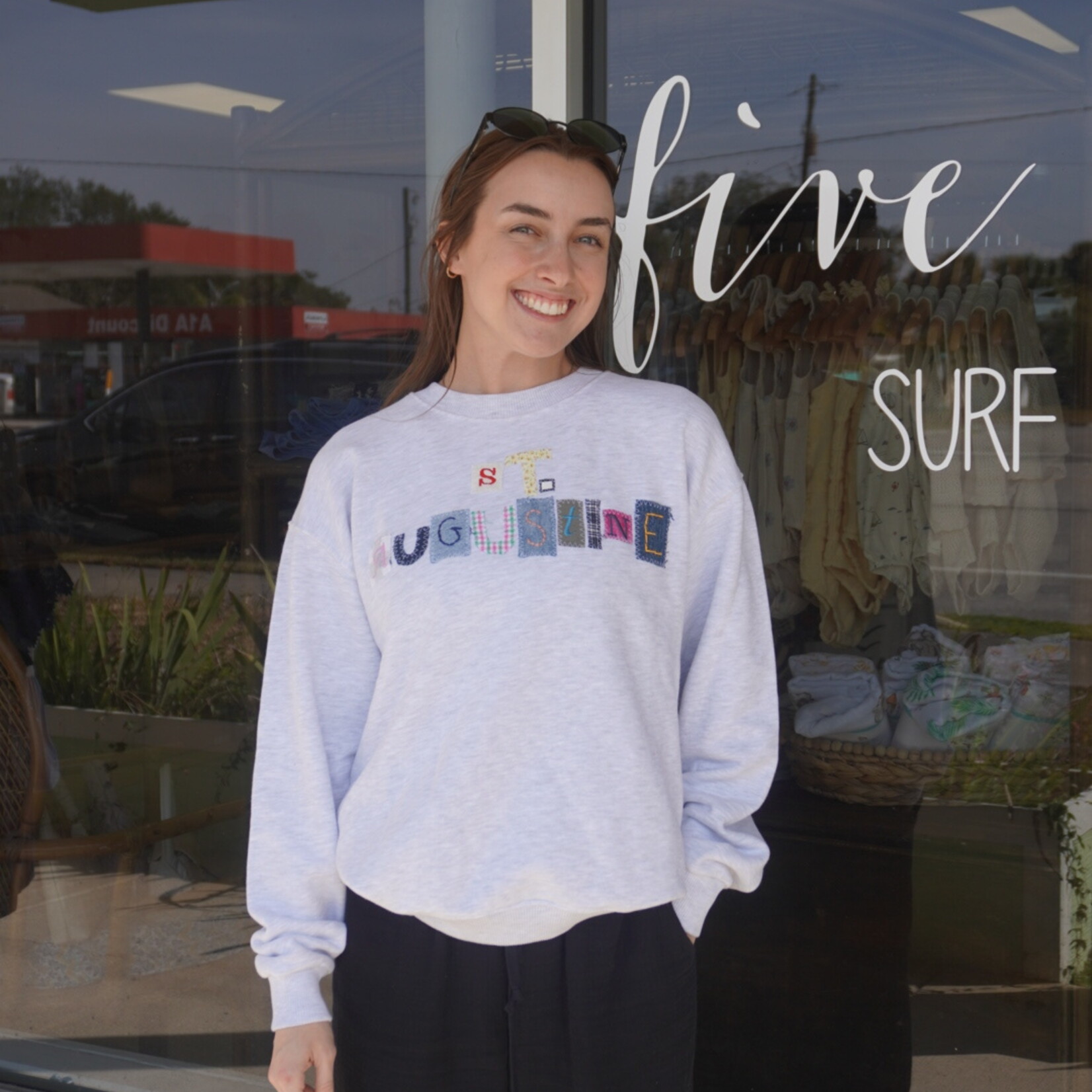 ST AUG/FLAGER - Different Letter Sweatshirt