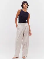 Grade & Gather Poplin Cargo Pants