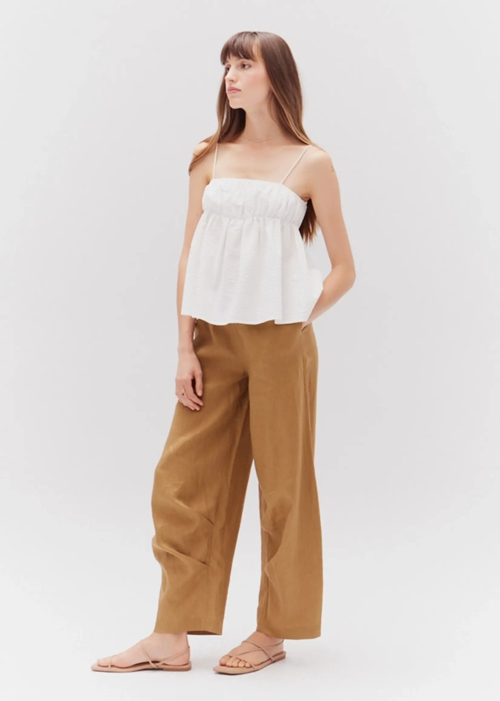 Grade & Gather Seesucker Cami Top