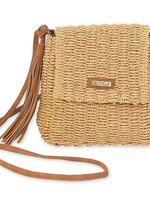 Sun N Sand Paperstraw Crossbody w/ Tassel