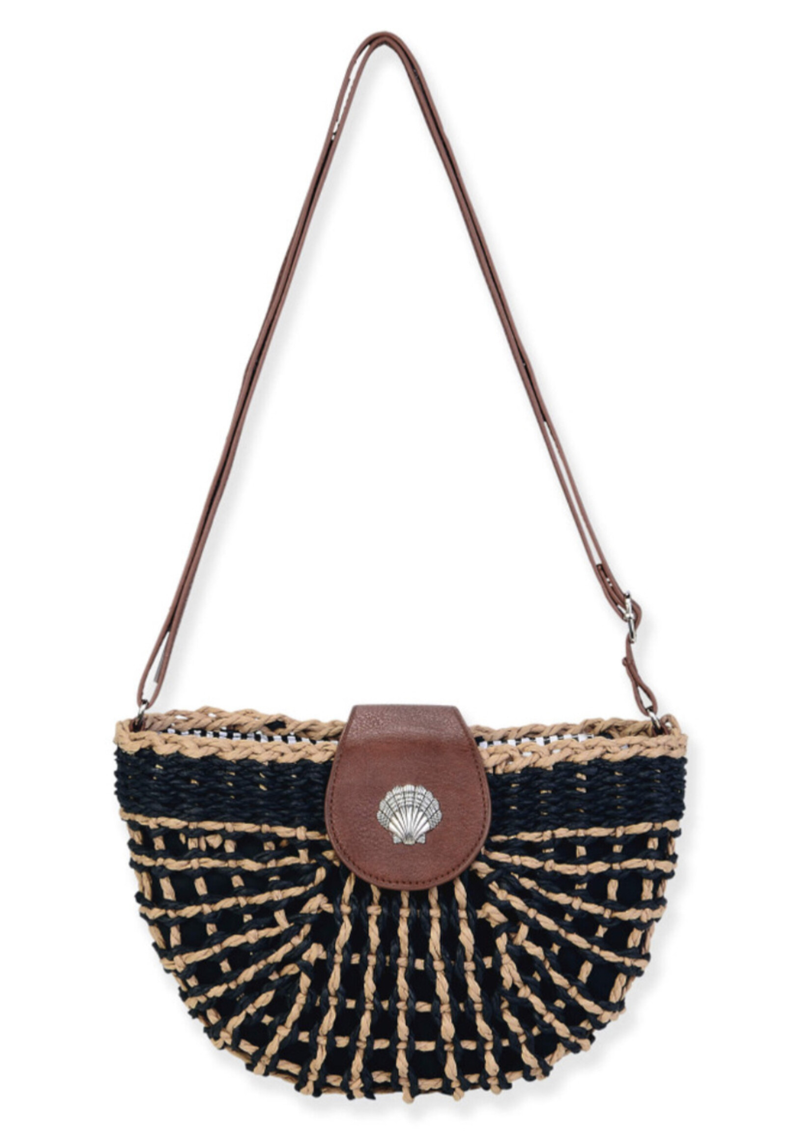 Sun N Sand Paper Straw Crossbody