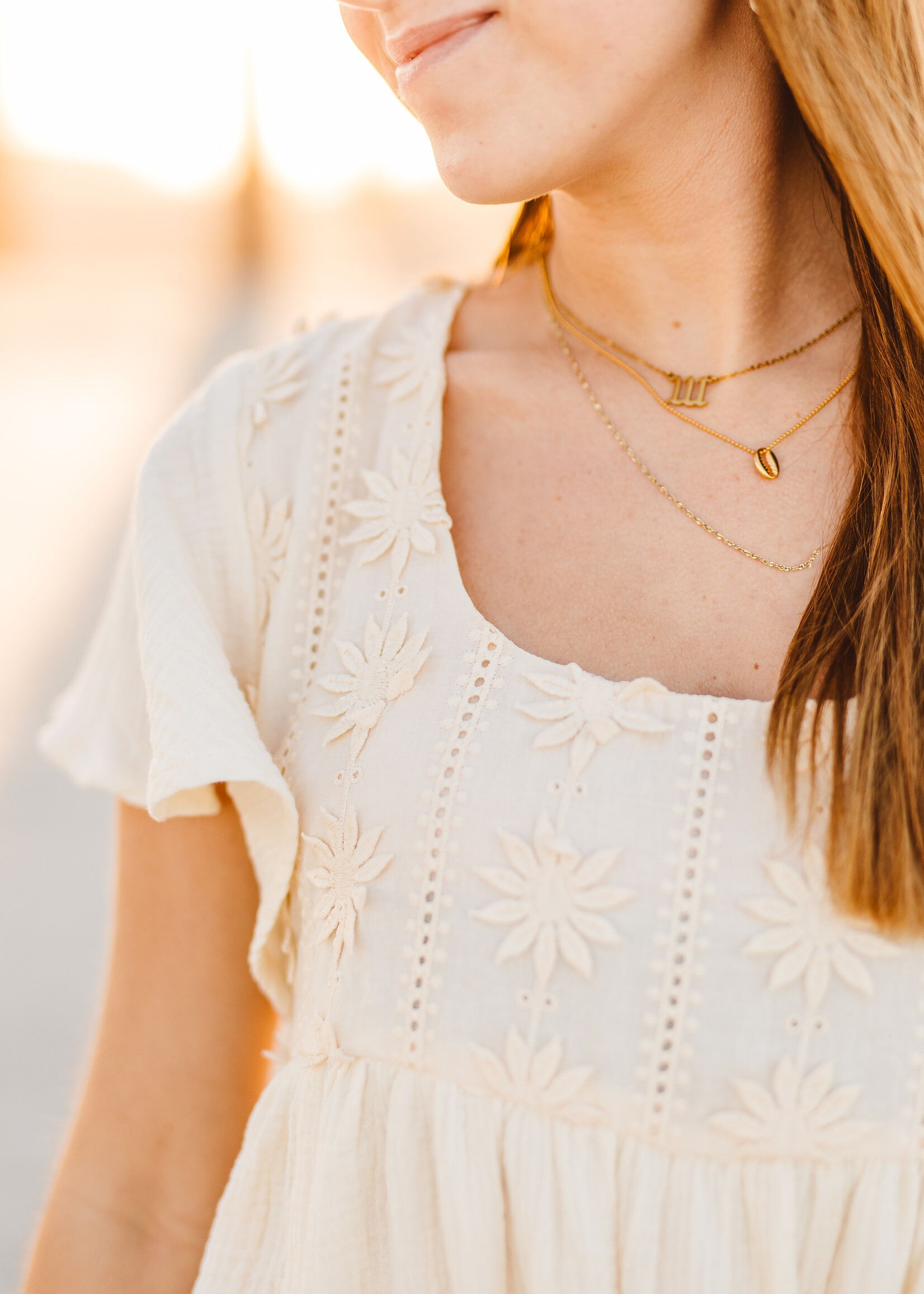 Alco Gold Angel Number Necklace
