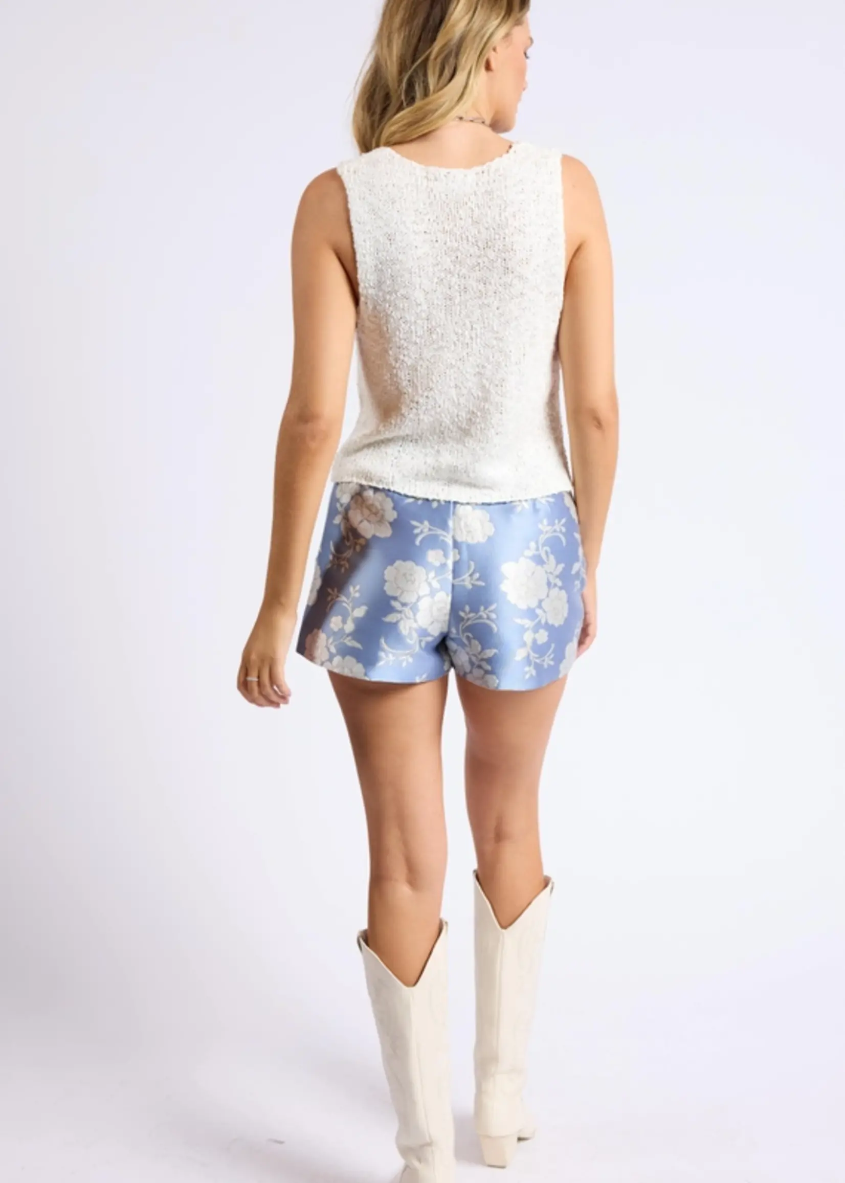 Sage The Label Travel Slow Knit Sweater Vest