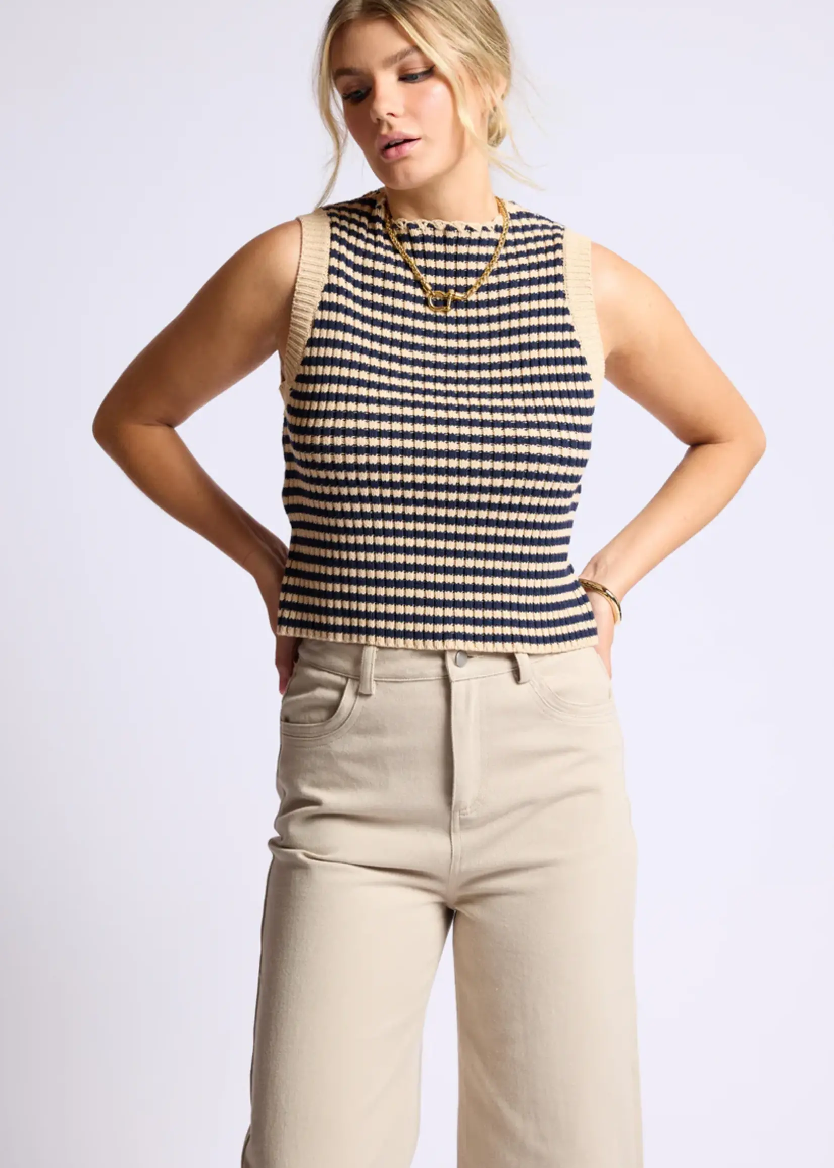 Sage The Label Mona Sweater Tank