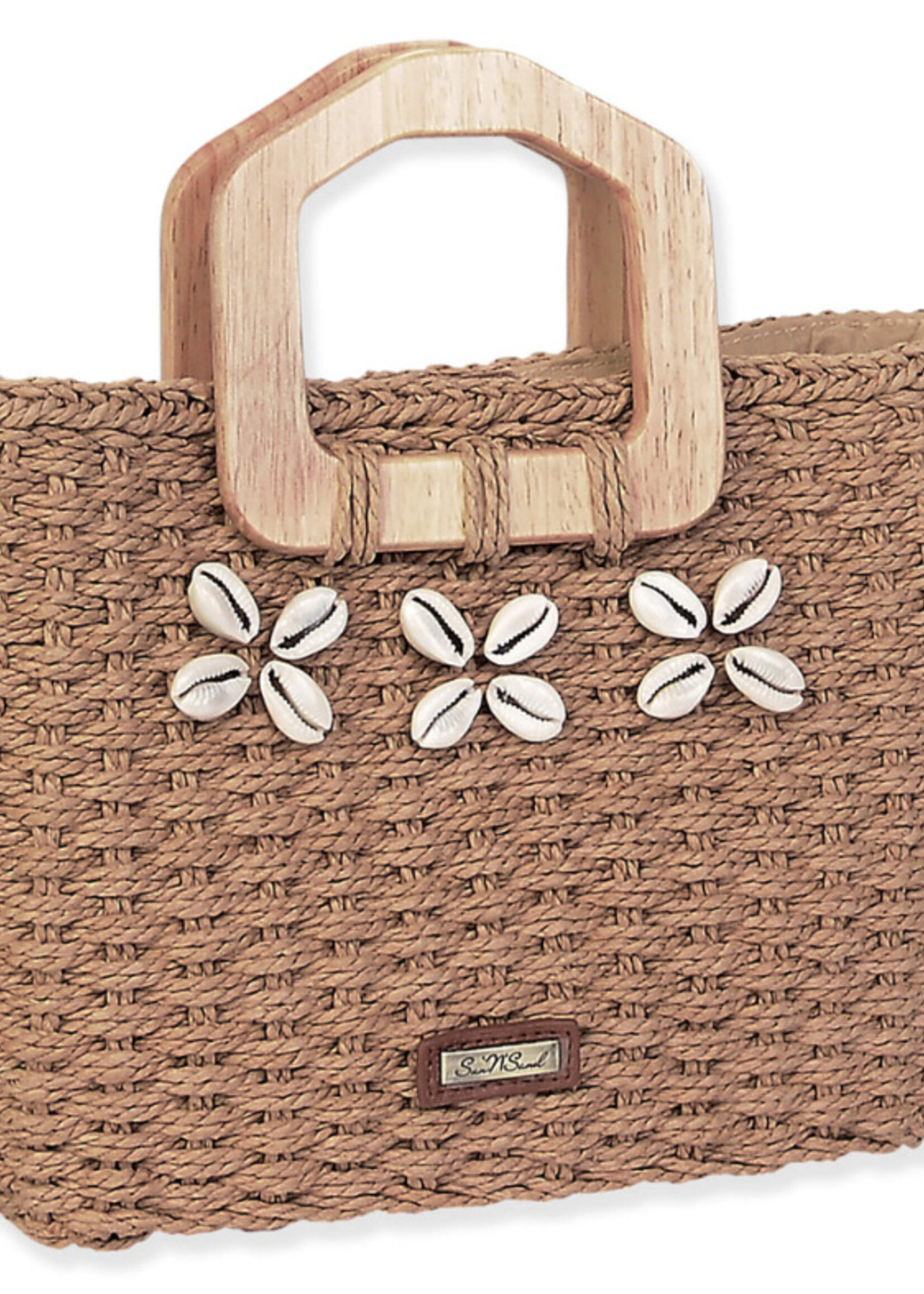 Sun N Sand Paper Straw Medium Tote