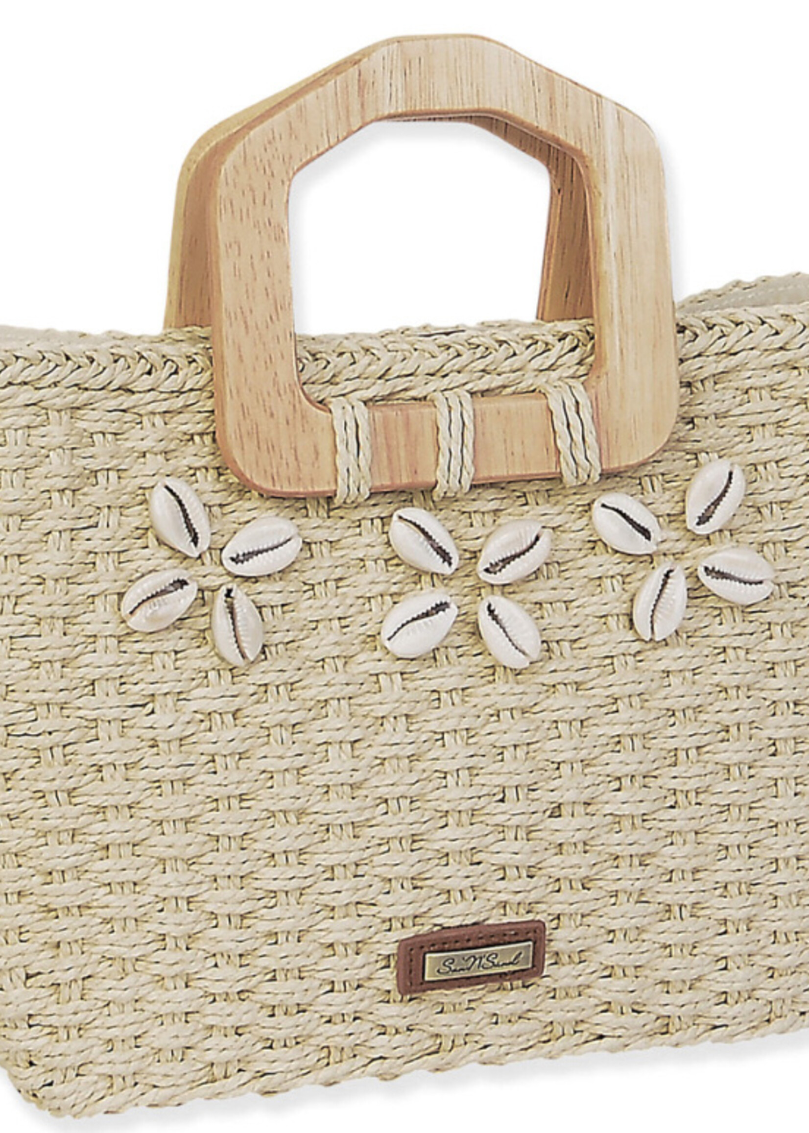 Sun N Sand Paper Straw Medium Tote