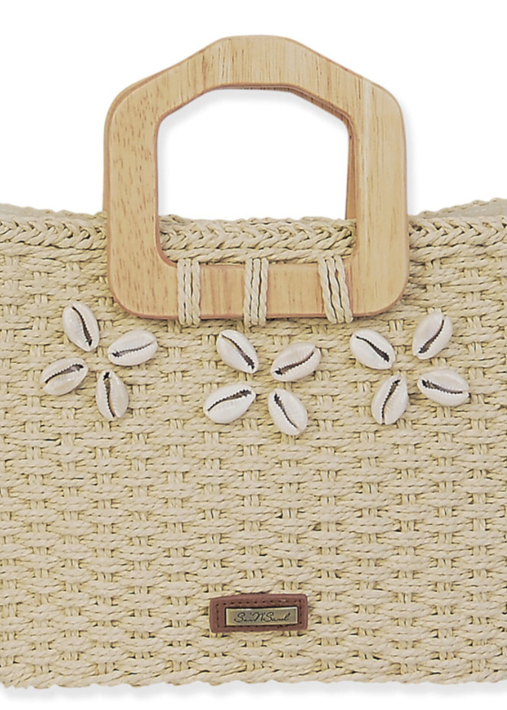 Sun N Sand Paper Straw Medium Tote