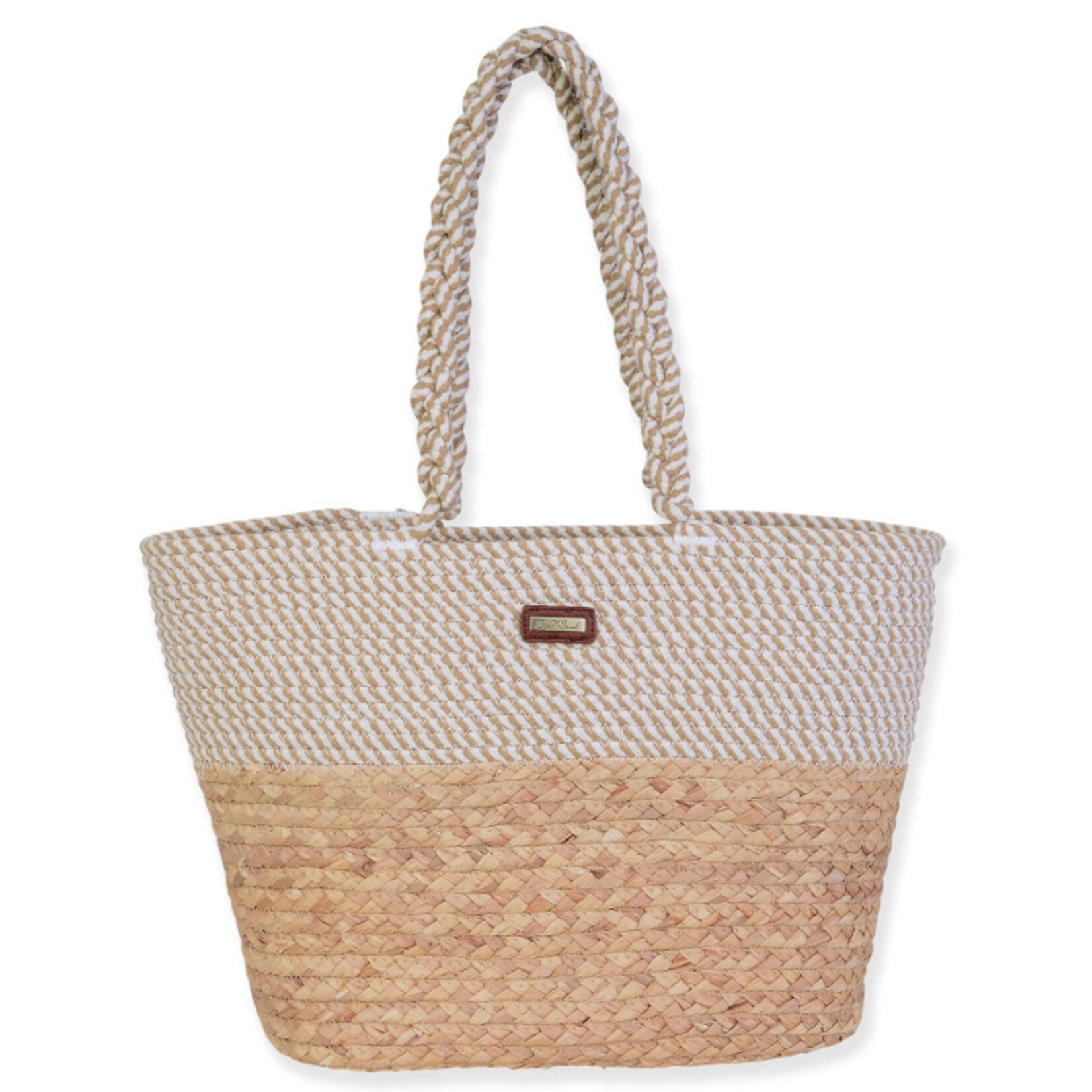 Sun N Sand Paper Straw Shoulder Tote