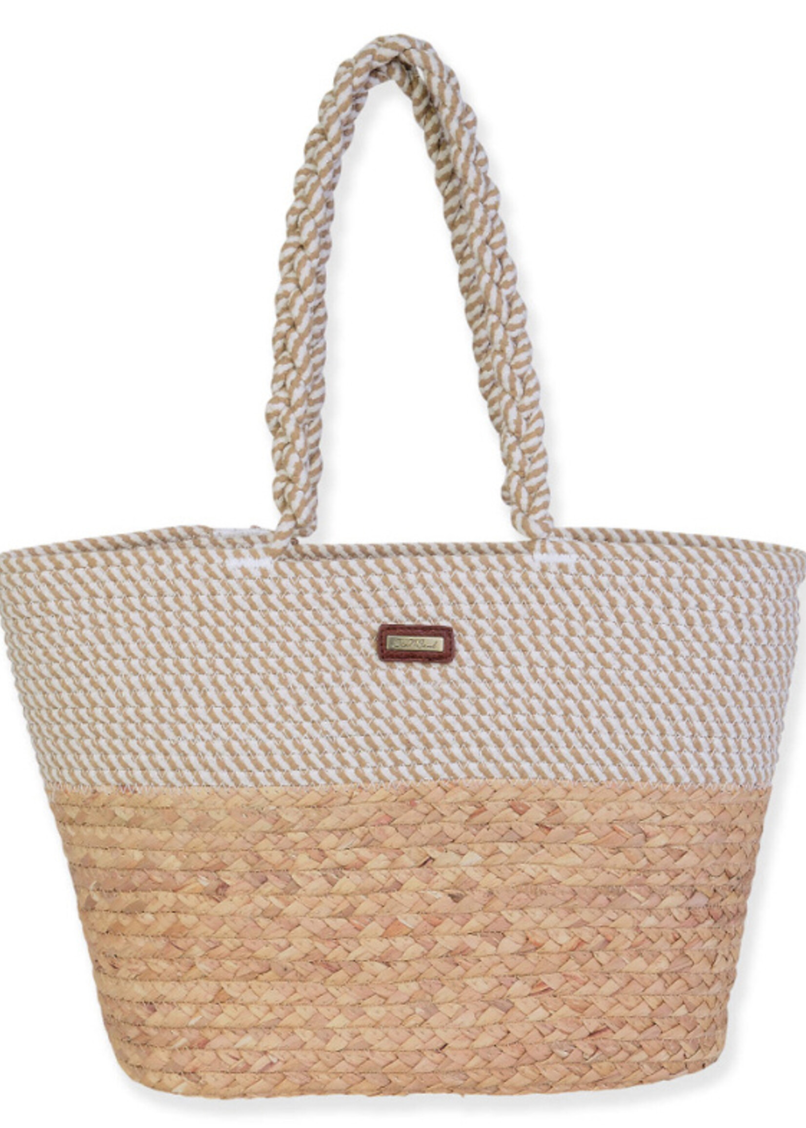 Sun N Sand Paper Straw Shoulder Tote