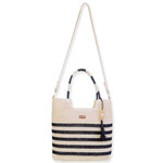 Sun N Sand Paper Crochet Shoulder Tote