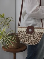 Sun N Sand Paper Straw Crossbody