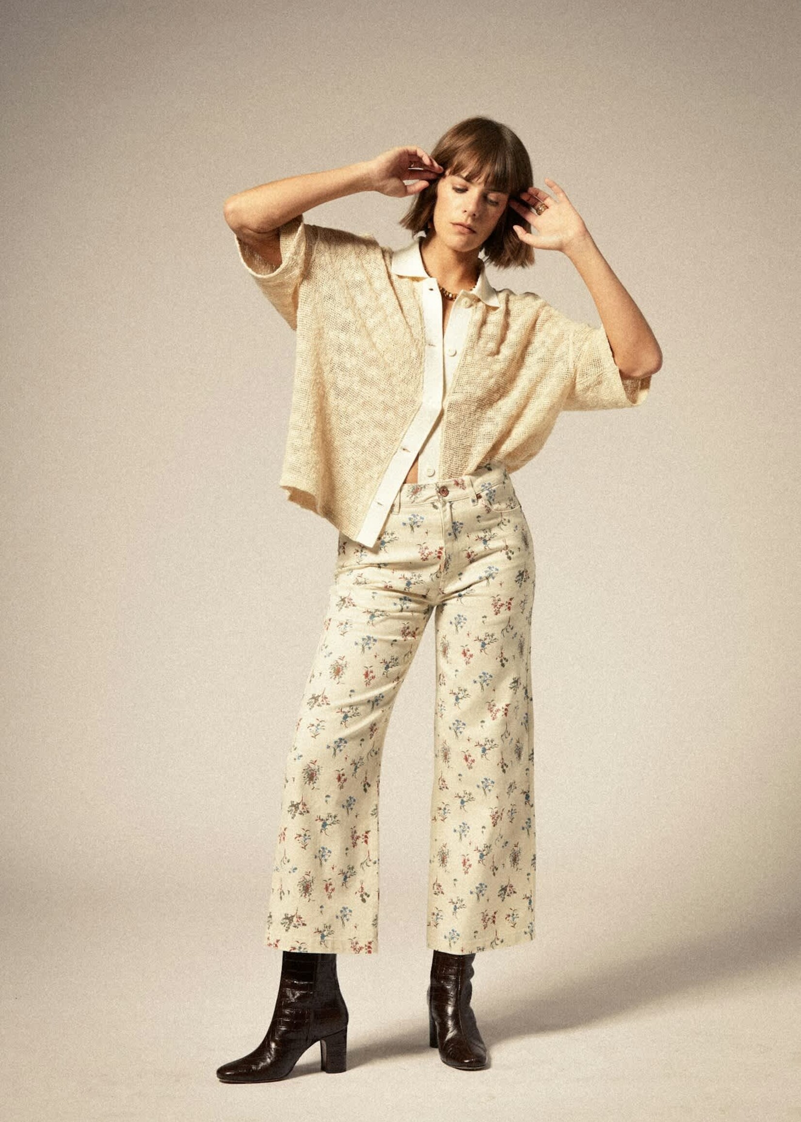 Brixton Margo Cropped 5 Pocket Pant