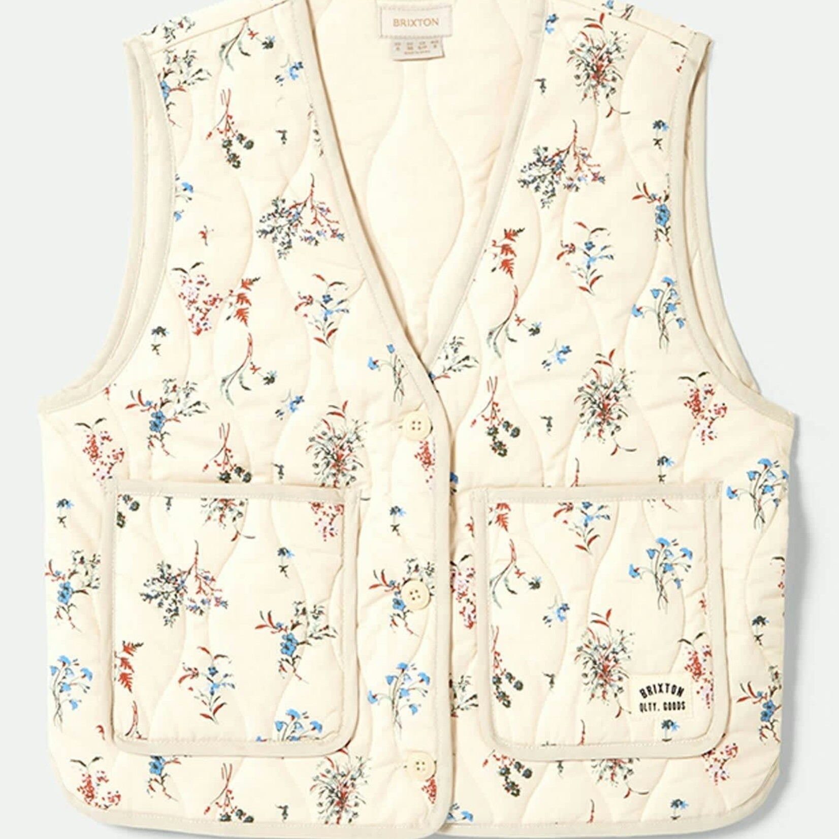 Brixton Field Floral Quilted Vest