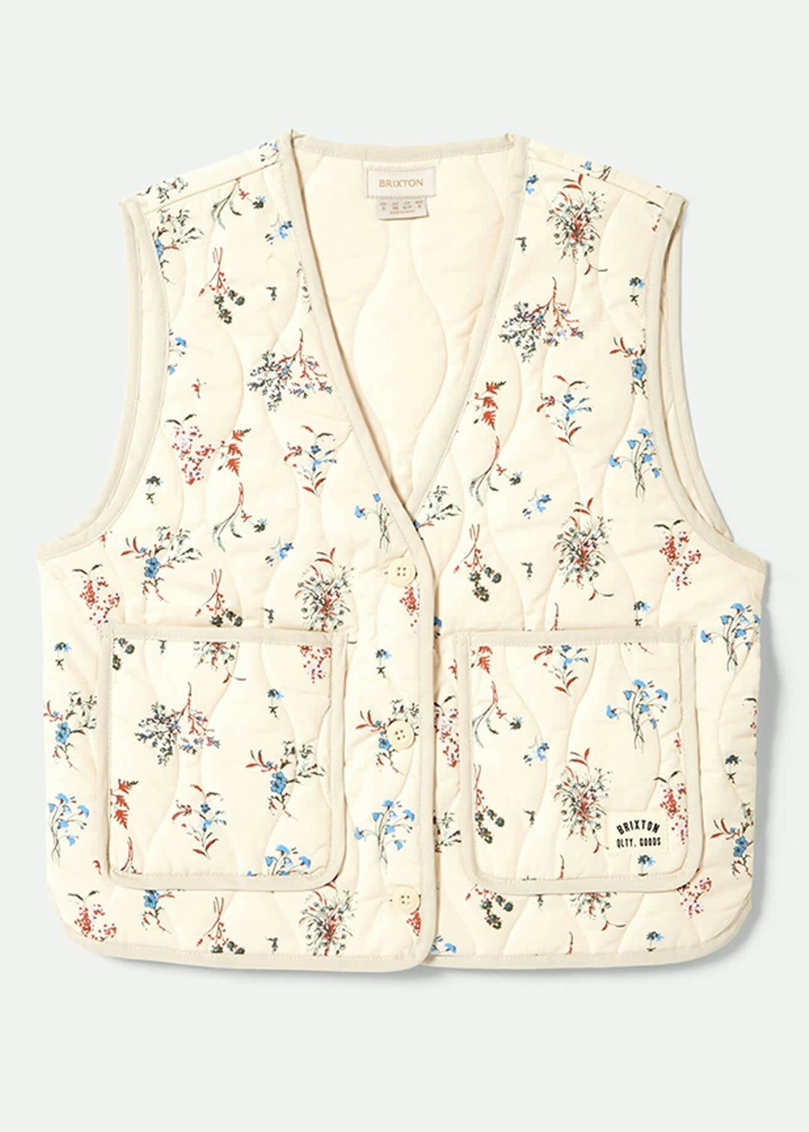 Brixton Field Floral Quilted Vest