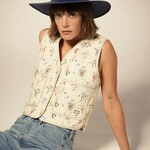 Brixton Field Floral Quilted Vest