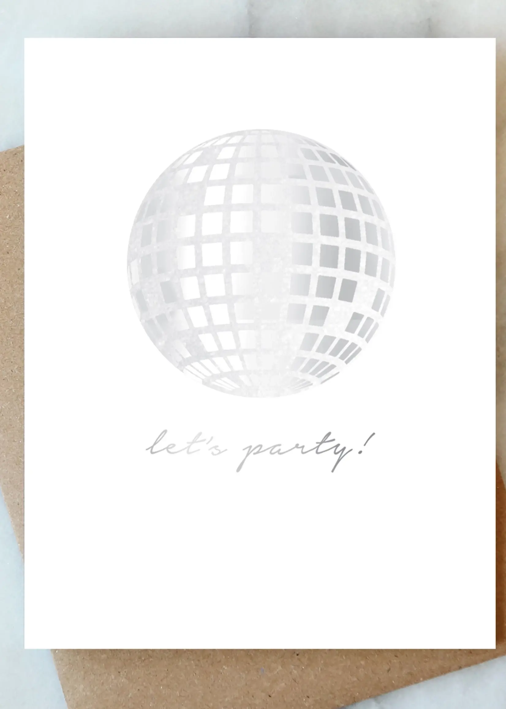 Disco Ball Birthday Card