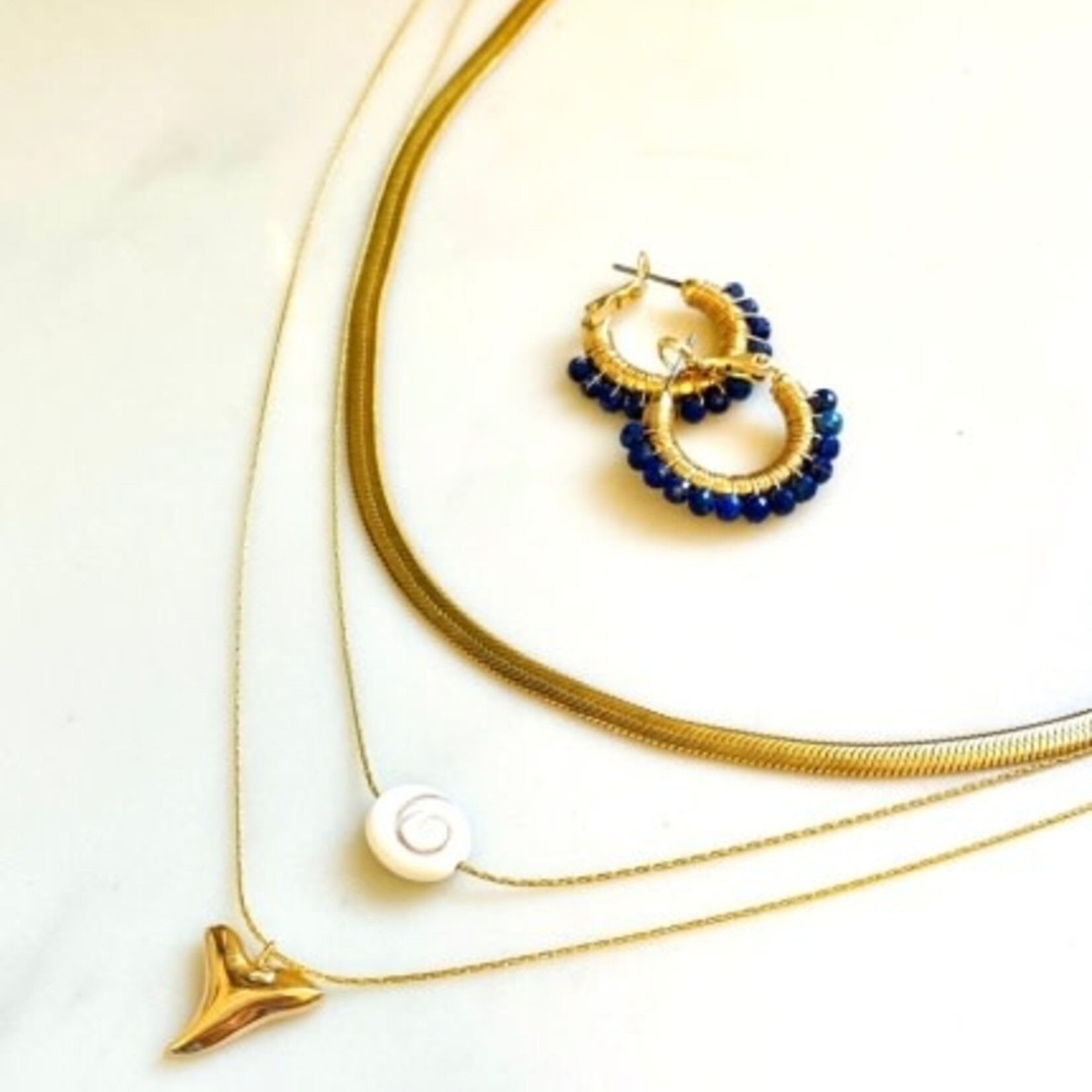 Salty Cali HERRINGBONE NECKLACE ~ SALTY BABES