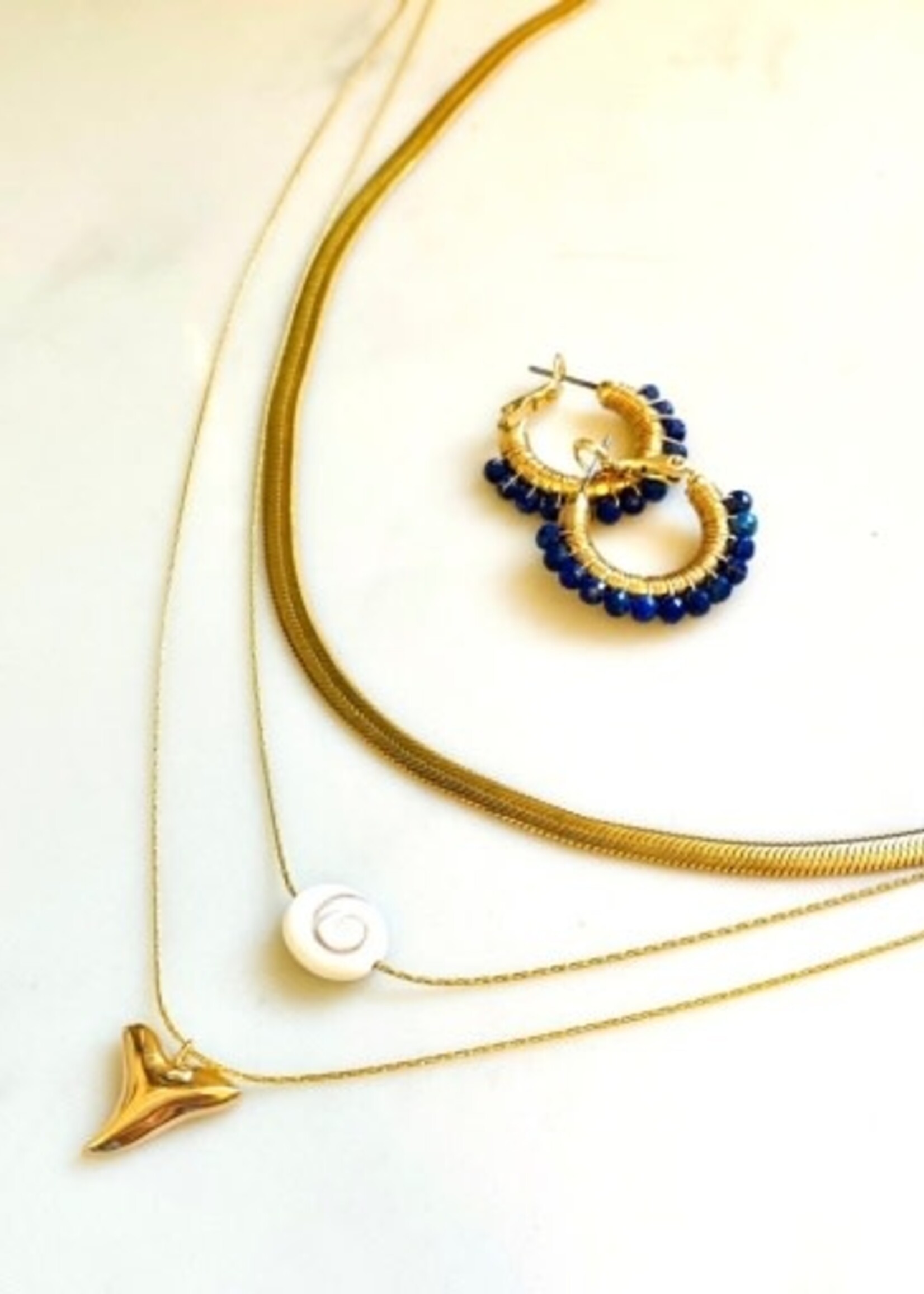 Salty Cali HERRINGBONE NECKLACE ~ SALTY BABES